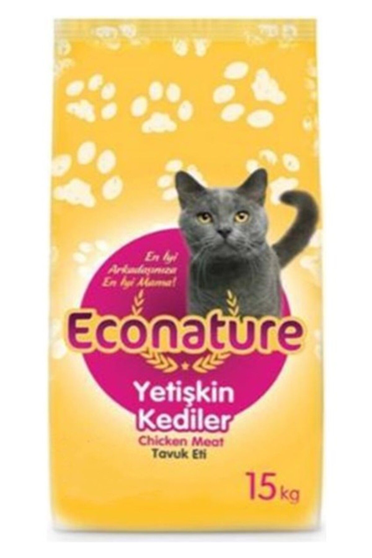 Econature Tavuklu Yetişkin Kedi Maması 15 kg