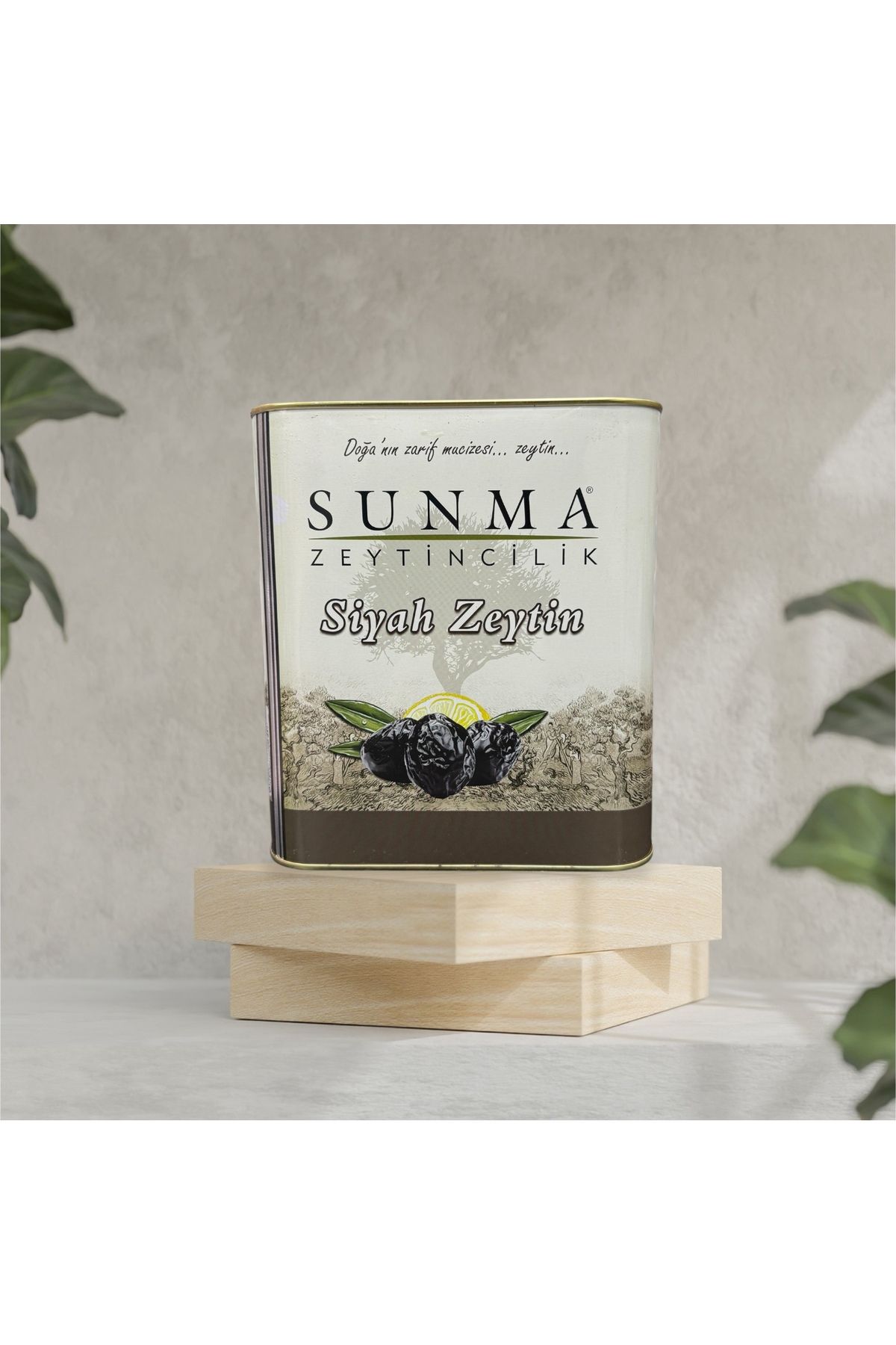 Sunma Zeytincilik 5 Kg Siyah Zeytin