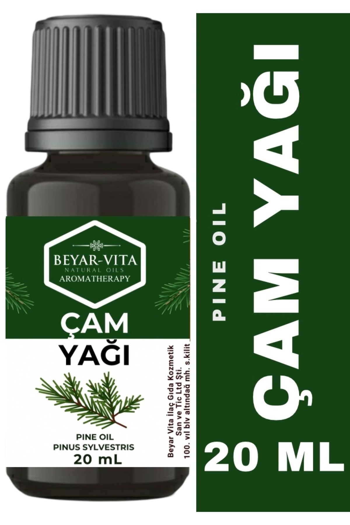 BEYARVİTA Çam Yağı 20 ML (pine oil)