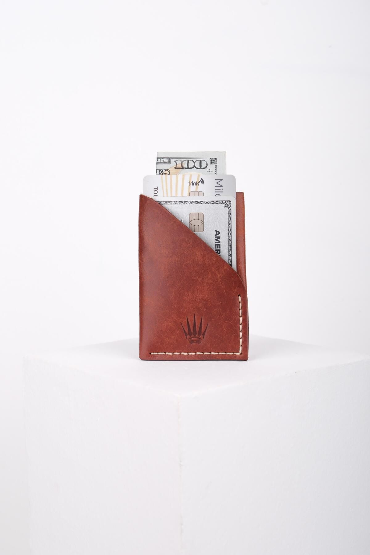 WATCHOFROYAL CARD HOLDER PUEBLO KAHVE HAKİKİ DERİ KARTLIK