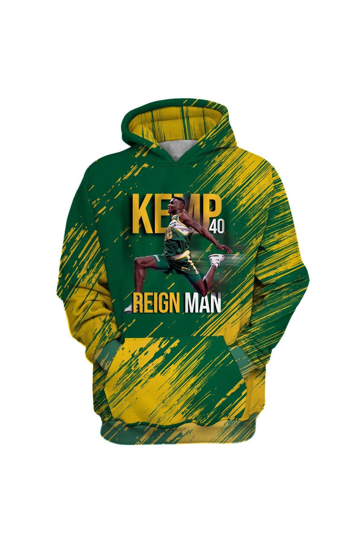 usateamfans Shawn Kemp 3D Hoodie