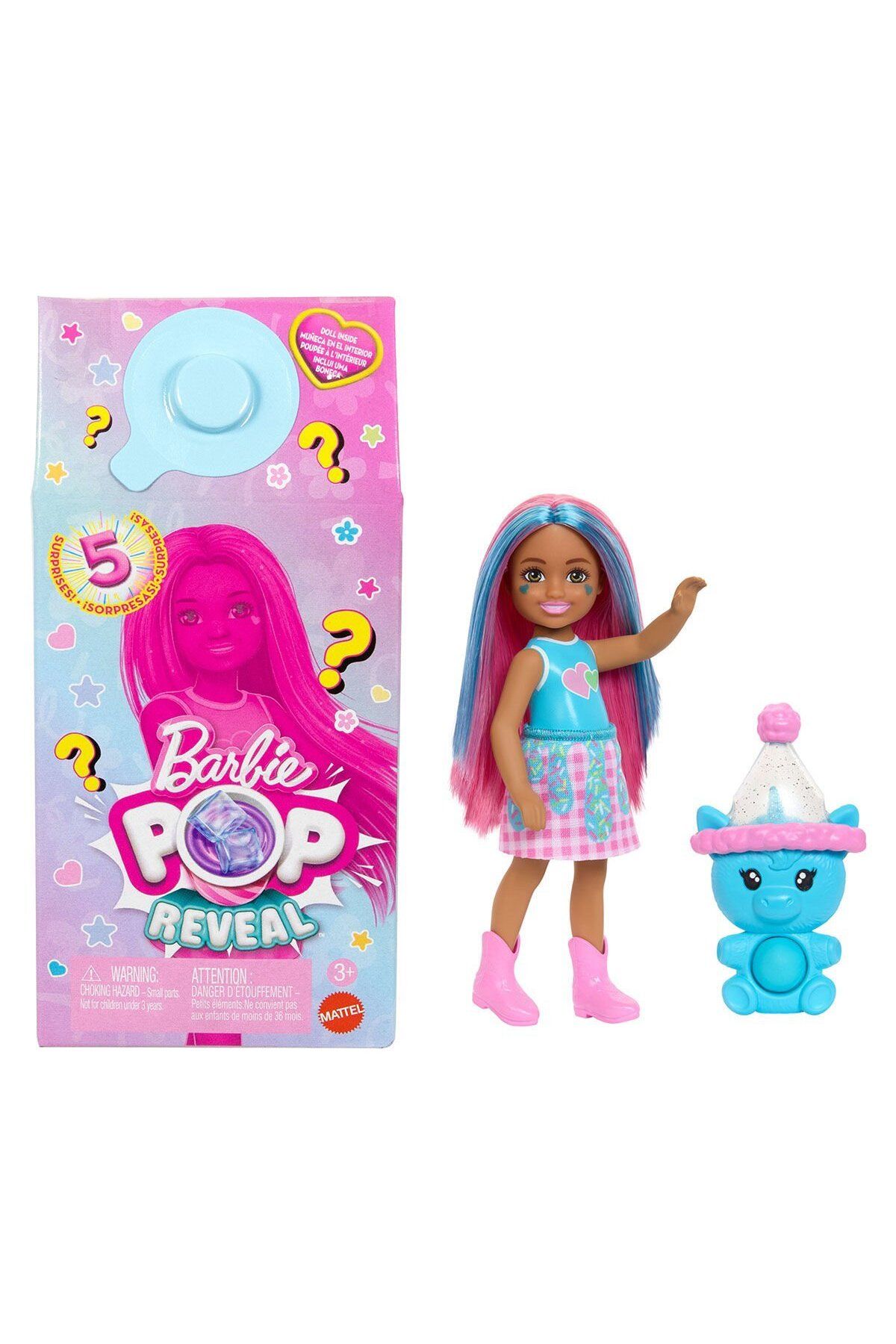 ReilaCos JCN89 Barbie Chelsea POP Reveal Milkshake Serisi