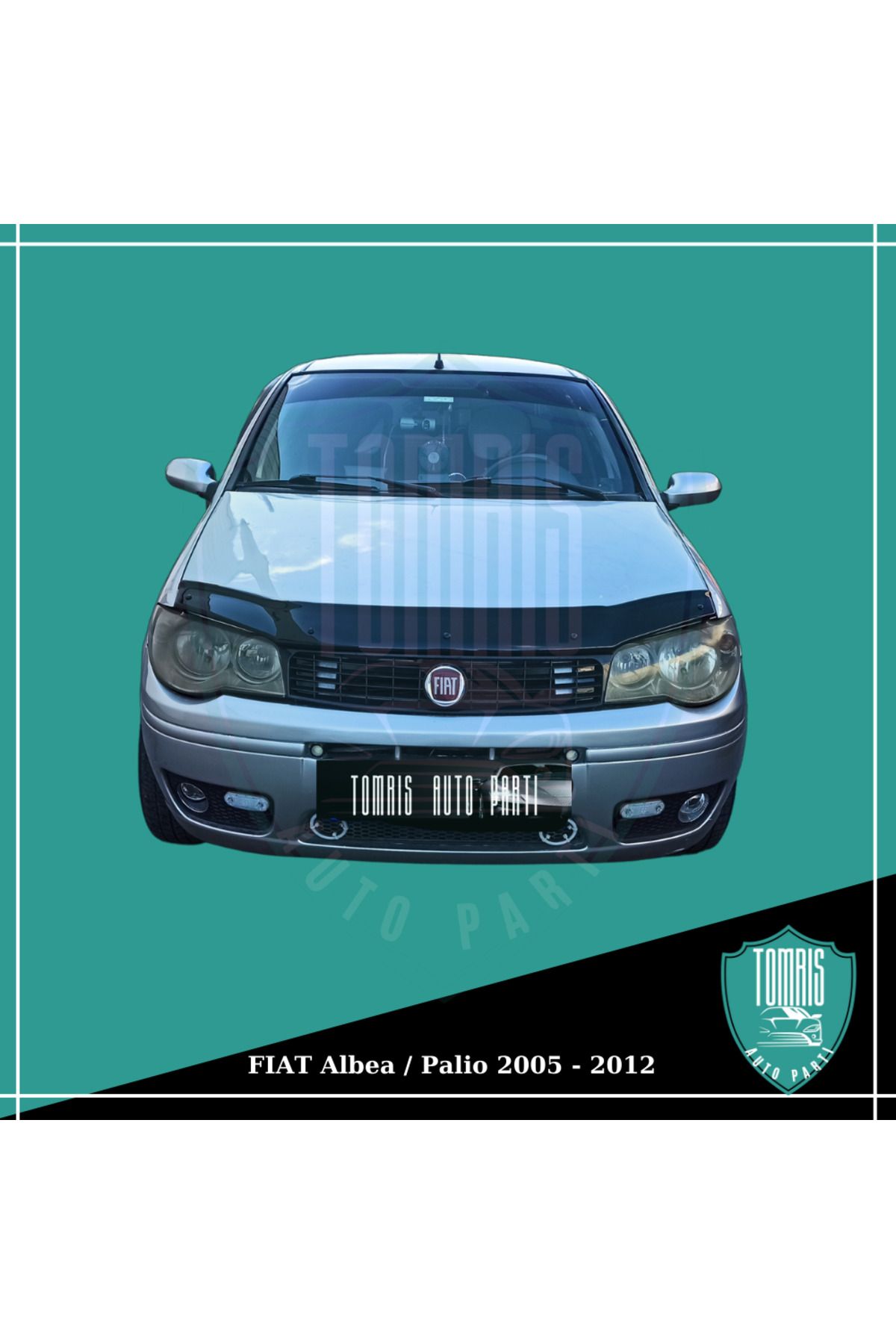 Tomris Auto Party FIAT Albea - Palio 2005 - 2012 Uyumlu KAPUT KORUMA RÜZGARLIĞI