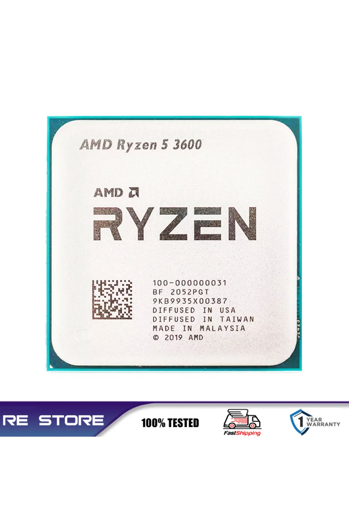 Choice-معالج وحدة المعالجة المركزية AMD Ryzen 5 R5 3600 3.6GHz سداسي النواة و12 خيطًا LGA AM4 1