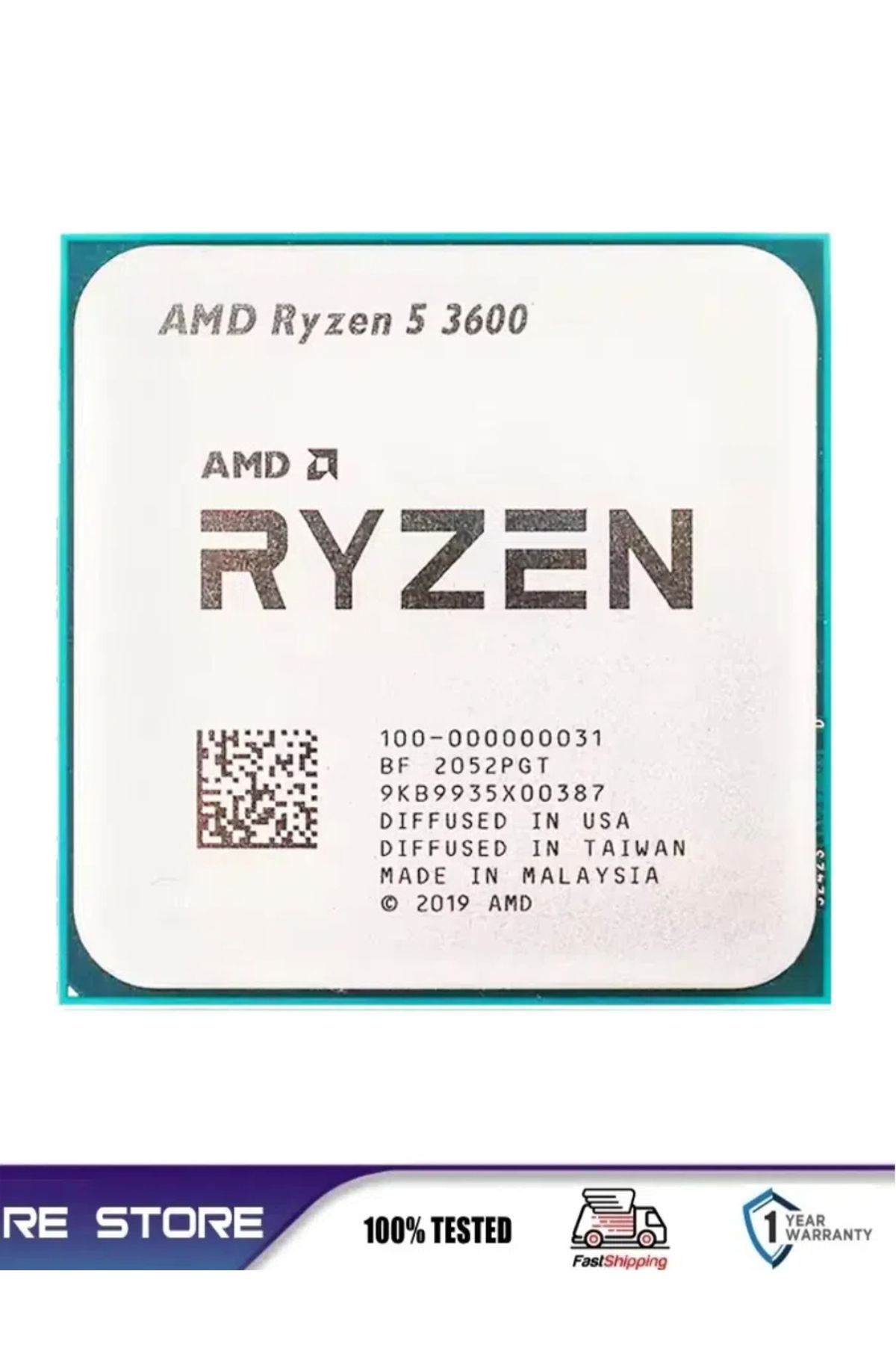 Choice-معالج وحدة المعالجة المركزية AMD Ryzen 5 R5 3600 3.6GHz سداسي النواة و12 خيطًا LGA AM4 6