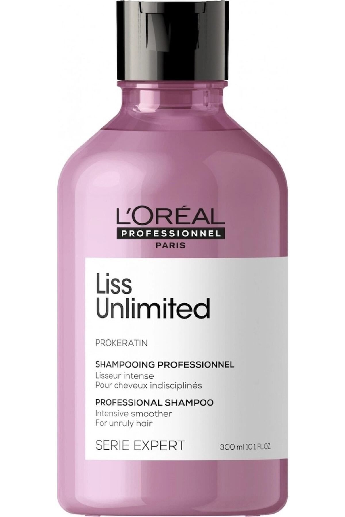 L'oreal Professionnel Liss Unlimited Kabaran Saçlar Şampuan 300 Ml KUAFOREVALORŞAMP57