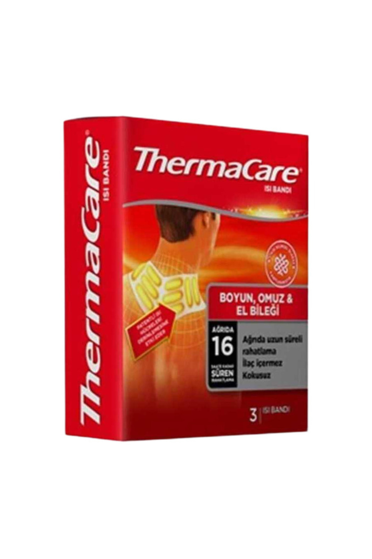 Thermacare Isı Bandı Boyun Omuz & El Bileği 3'lü