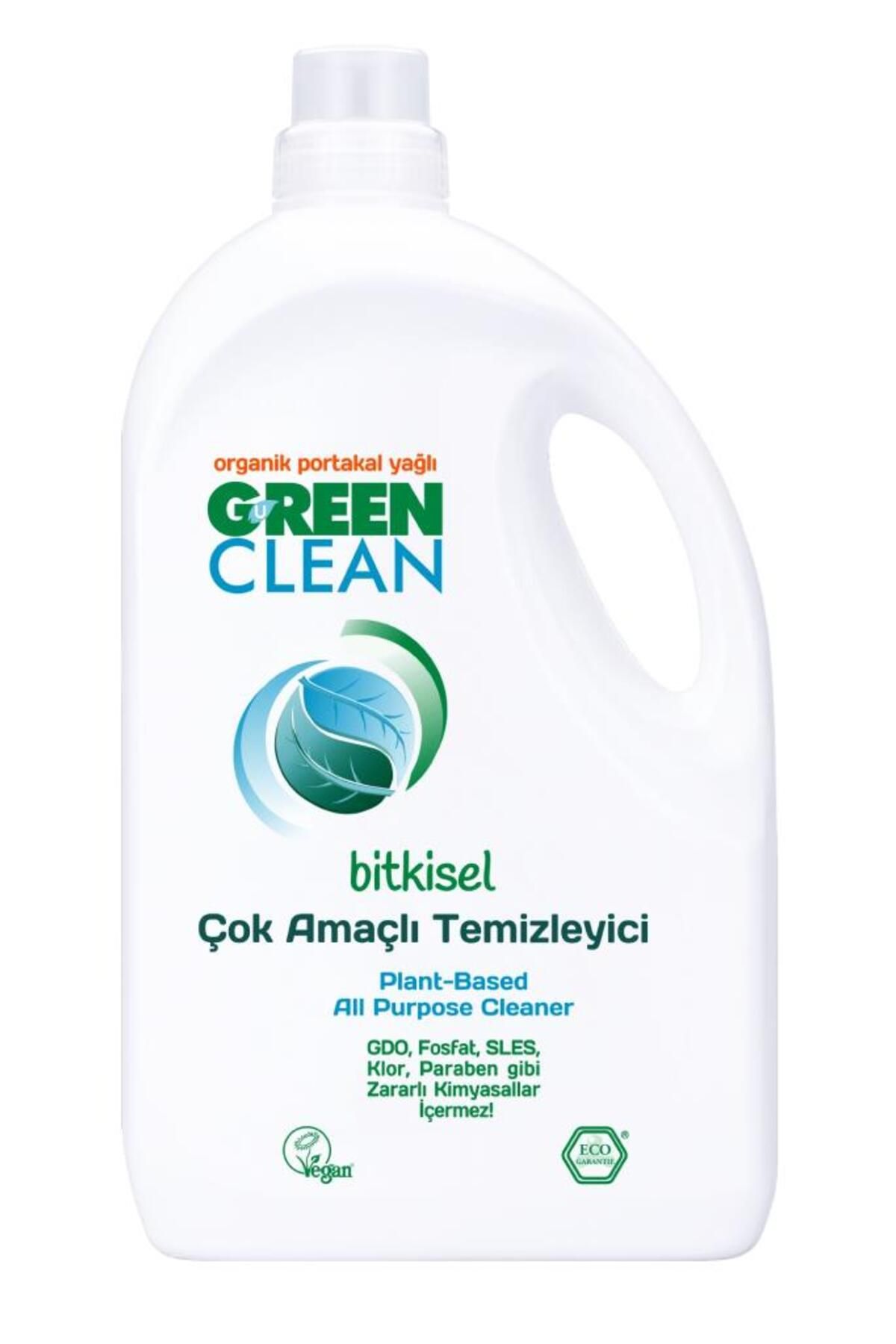 NEZADE STORE Green Clean Bitkisel Çok Amaçlı Temizleyici 2750ml