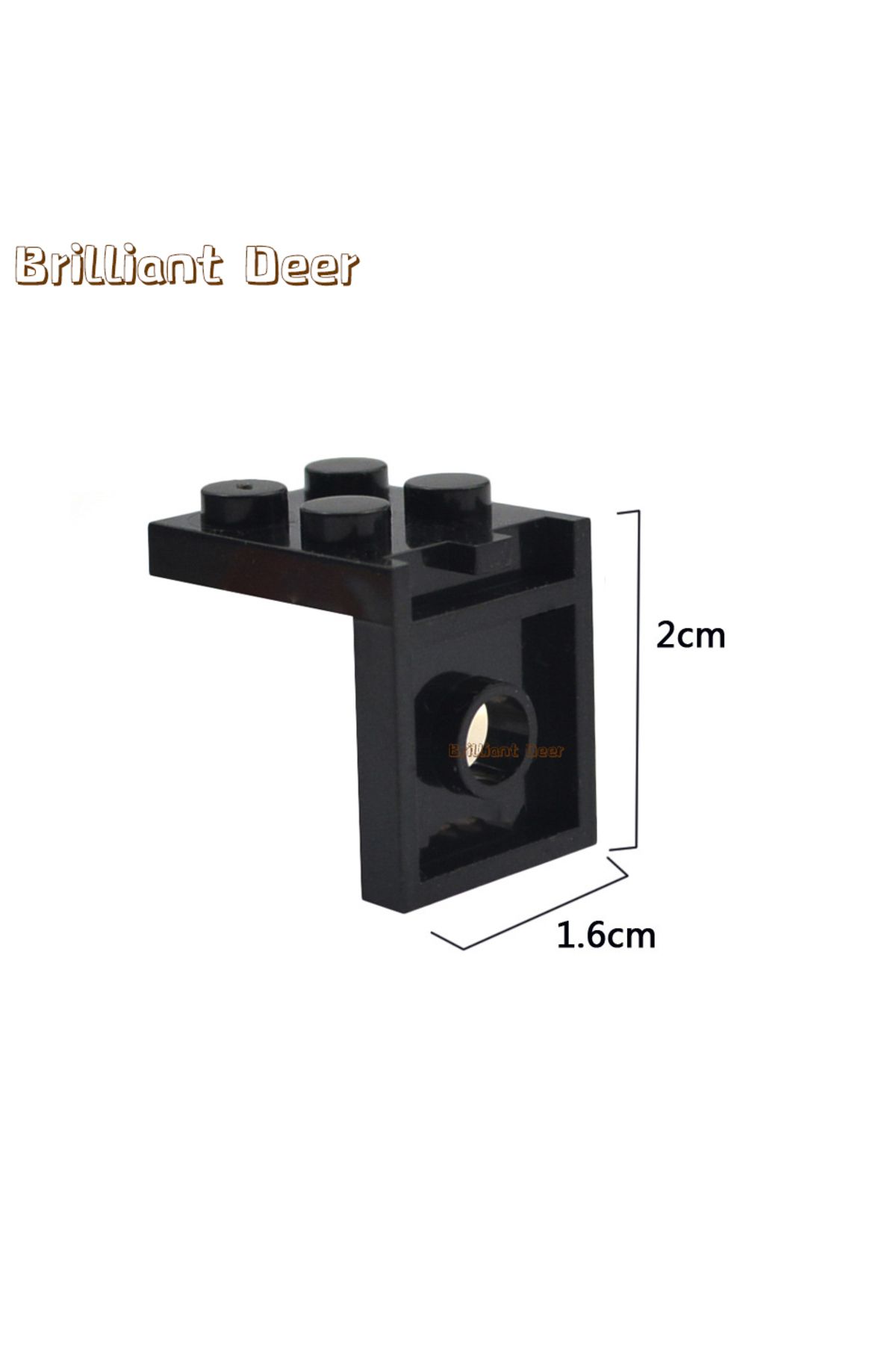 Choice-50PCS 2X2 Dots Figures Stand Base Plate Holder Wall Display DIY MOC Showcase Bracket Building Blo... 6