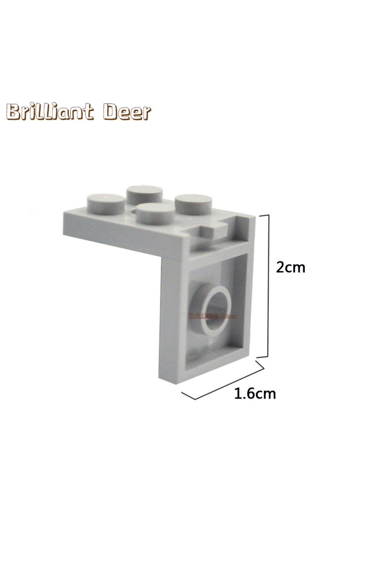 Choice-50PCS 2X2 Dots Figures Stand Base Plate Holder Wall Display DIY MOC Showcase Bracket Building Blo... 7