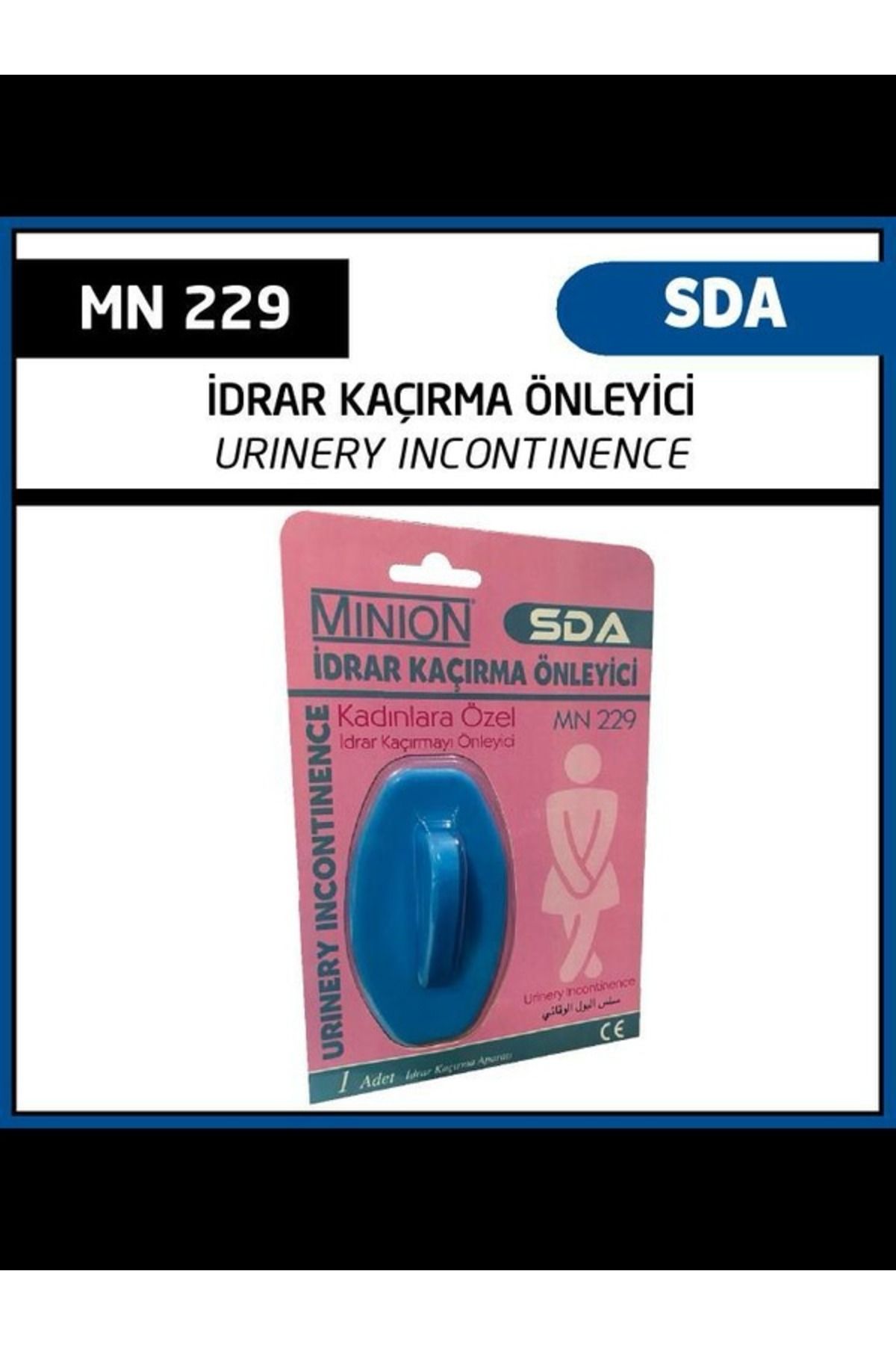 Minion Silikon İdrar Kaçırma Önleyici MEDIUM