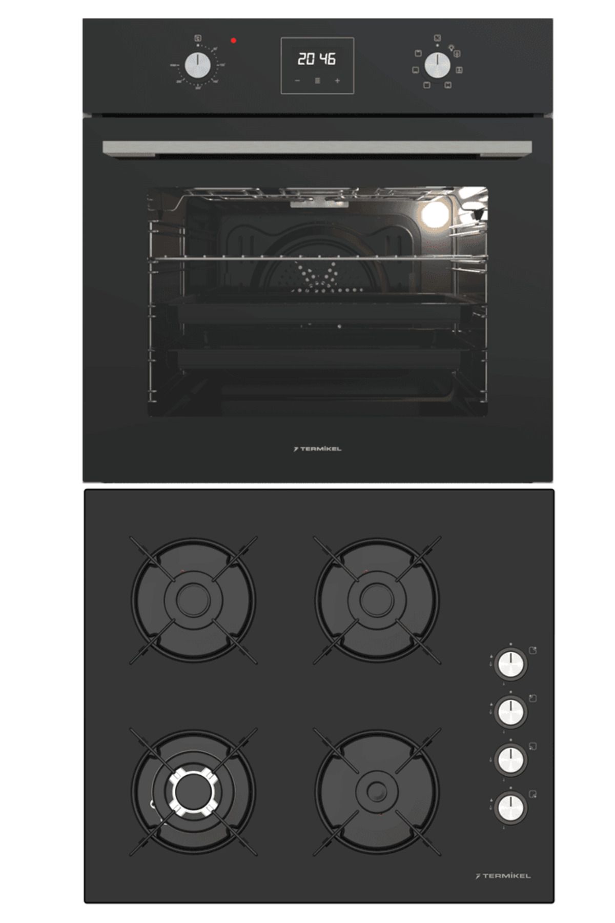 Termikel Ankastre Set (BO O64D5C B + BH P6194C B)