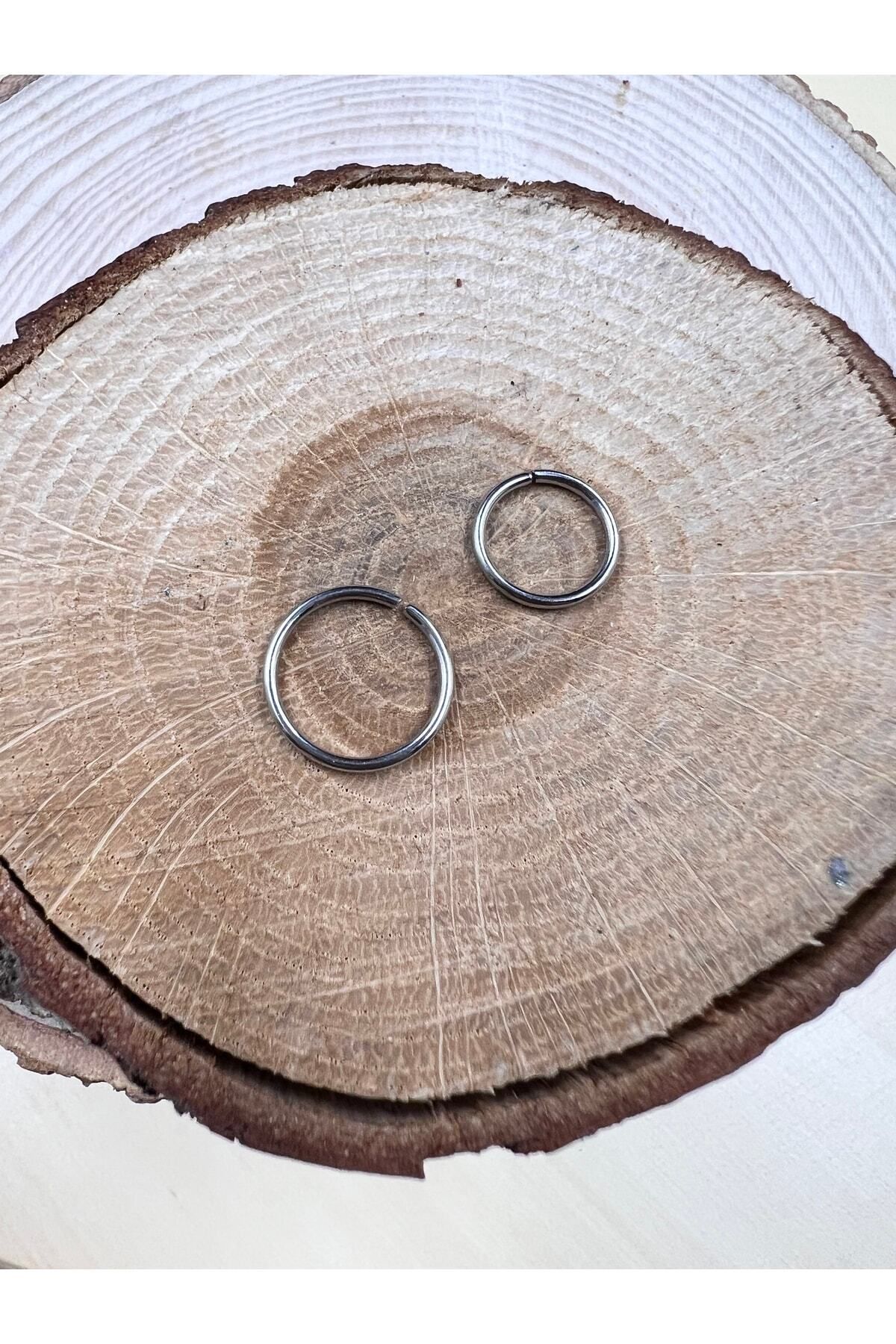 Karınca Piercing-Thin Ear Nose Full Ring Piercing (Ant Tattoo) 5