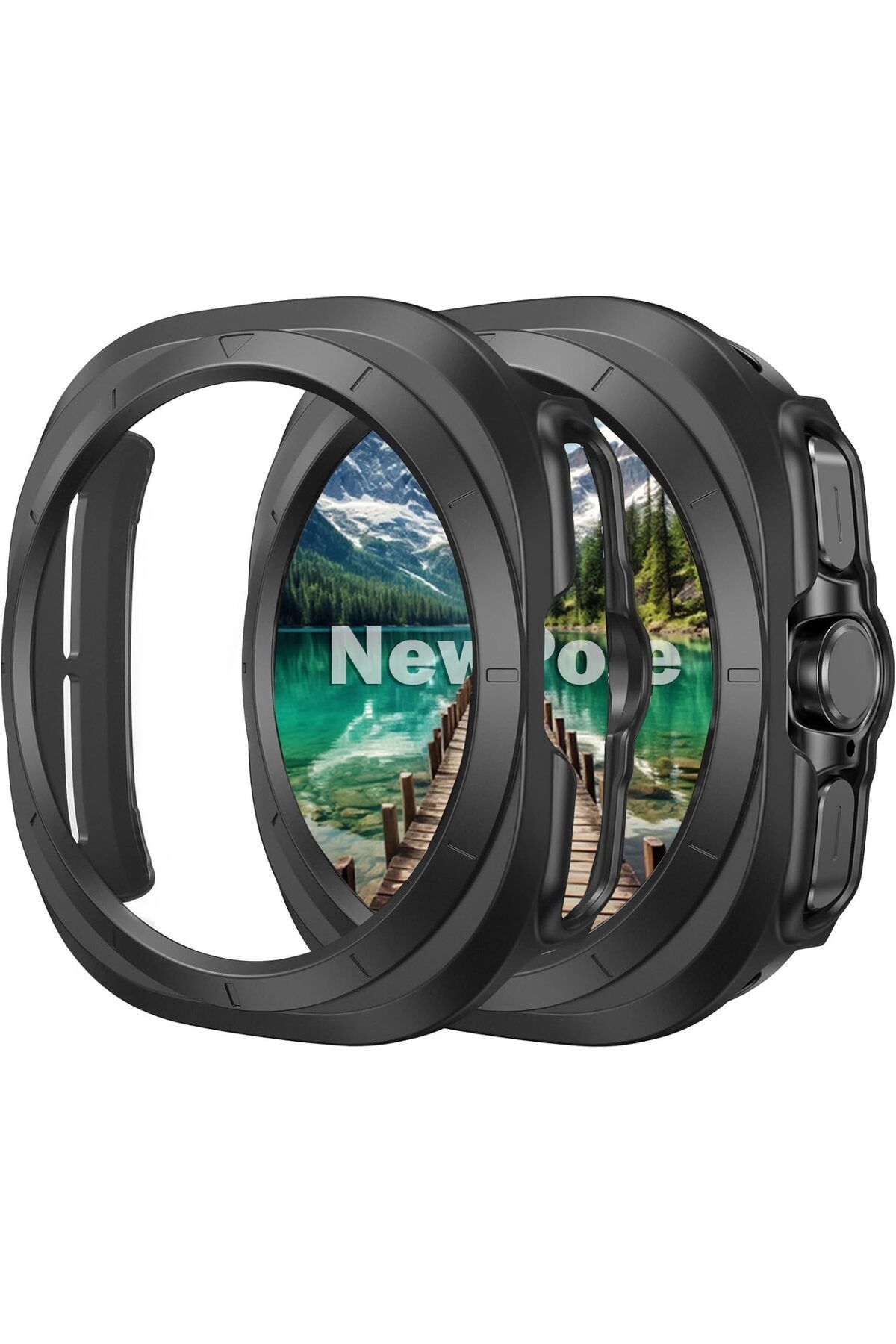 STOREMAX sivtcrt Galaxy Watch Ultra için Watch Tam Kaplayan Watch Kasa Koruyucu Kılıf Sert PC Darbelere Da