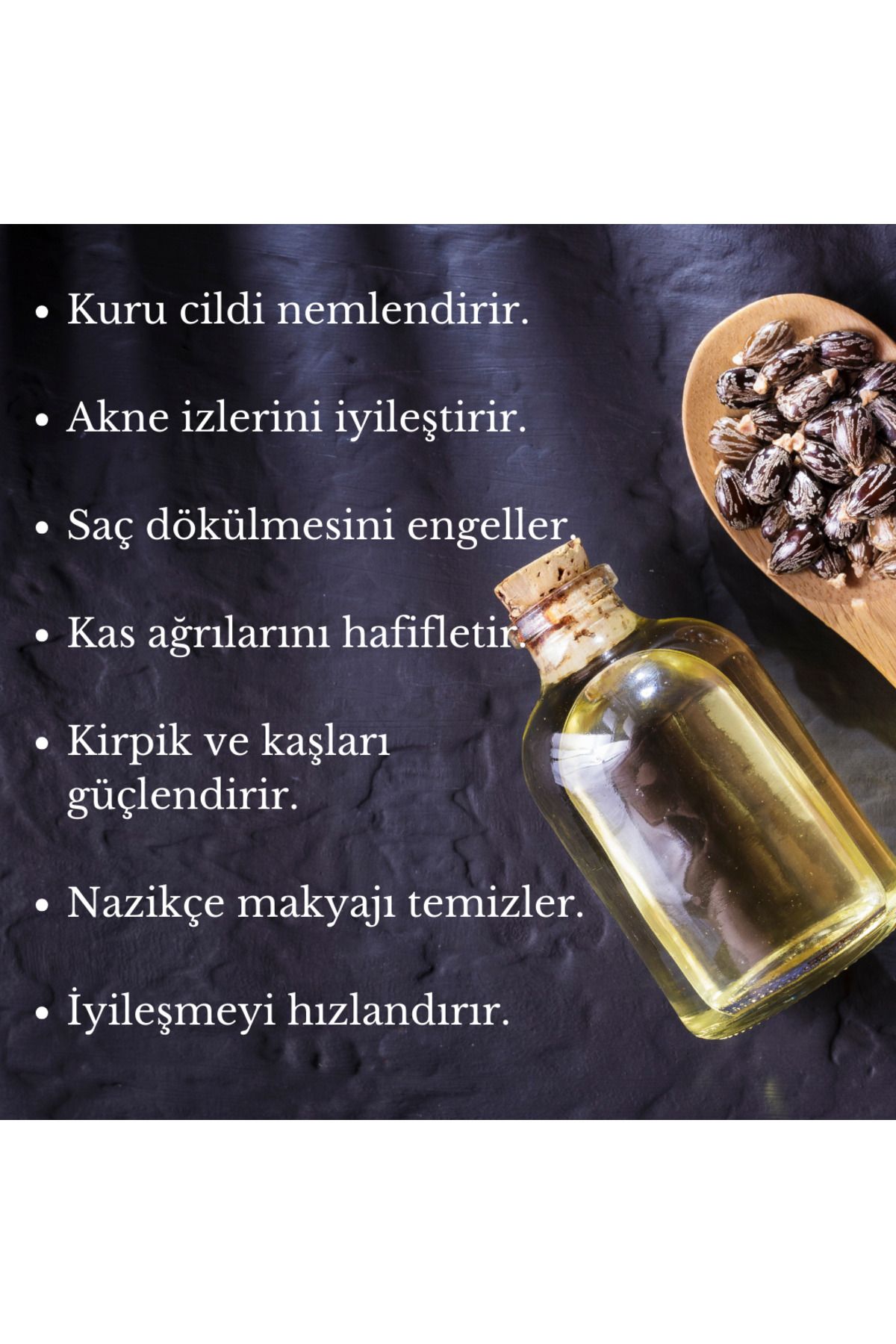 ULUDAĞ HERBAL-زيت الخروع الخالي من الشحوم 50 مل زيت الخروع الطبيعي والنقي بنسبة 100% 2