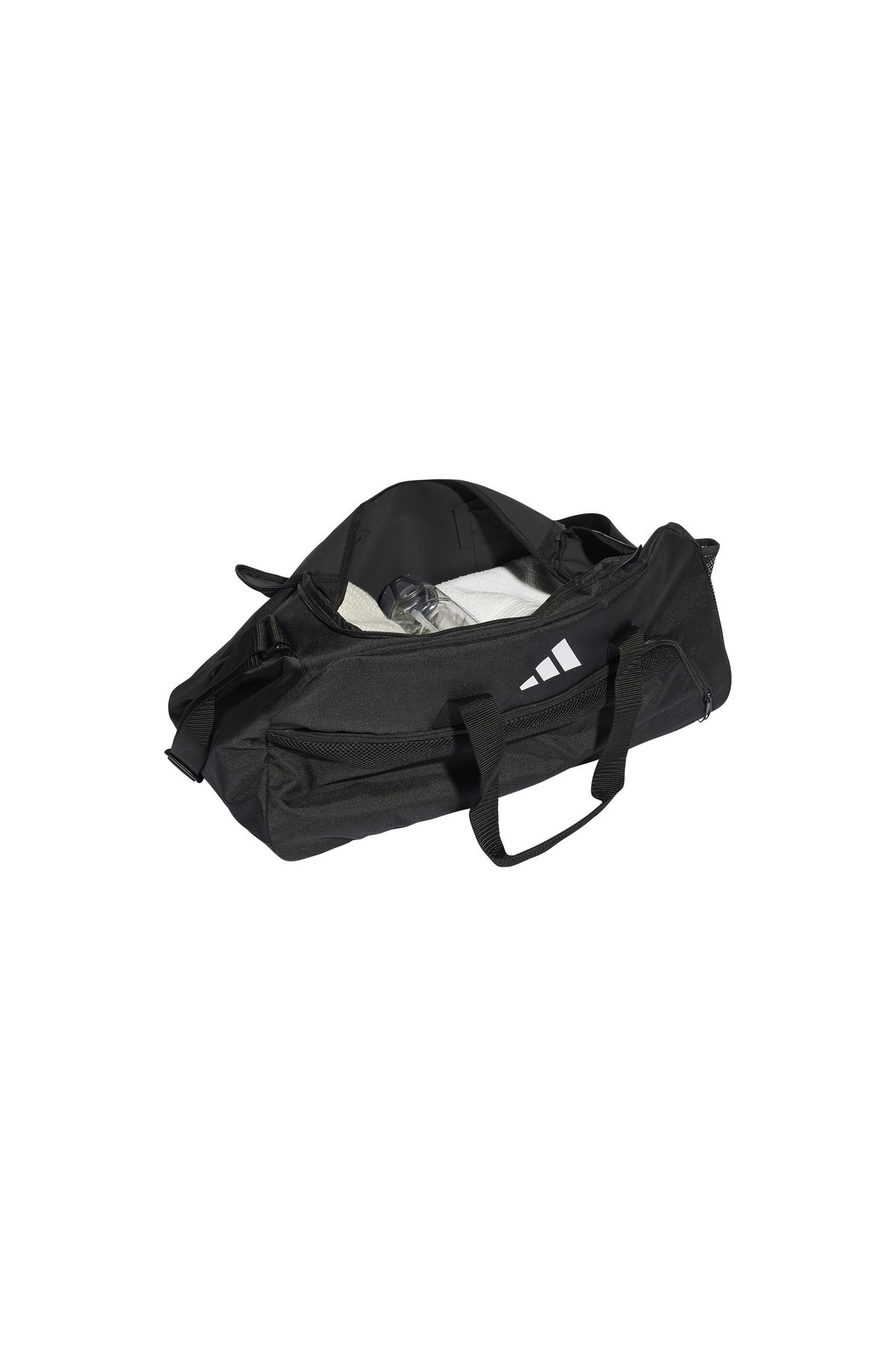 adidas-Tiro L Duffle M - 39.5 Liter Black Sports Bag Hs9749 4