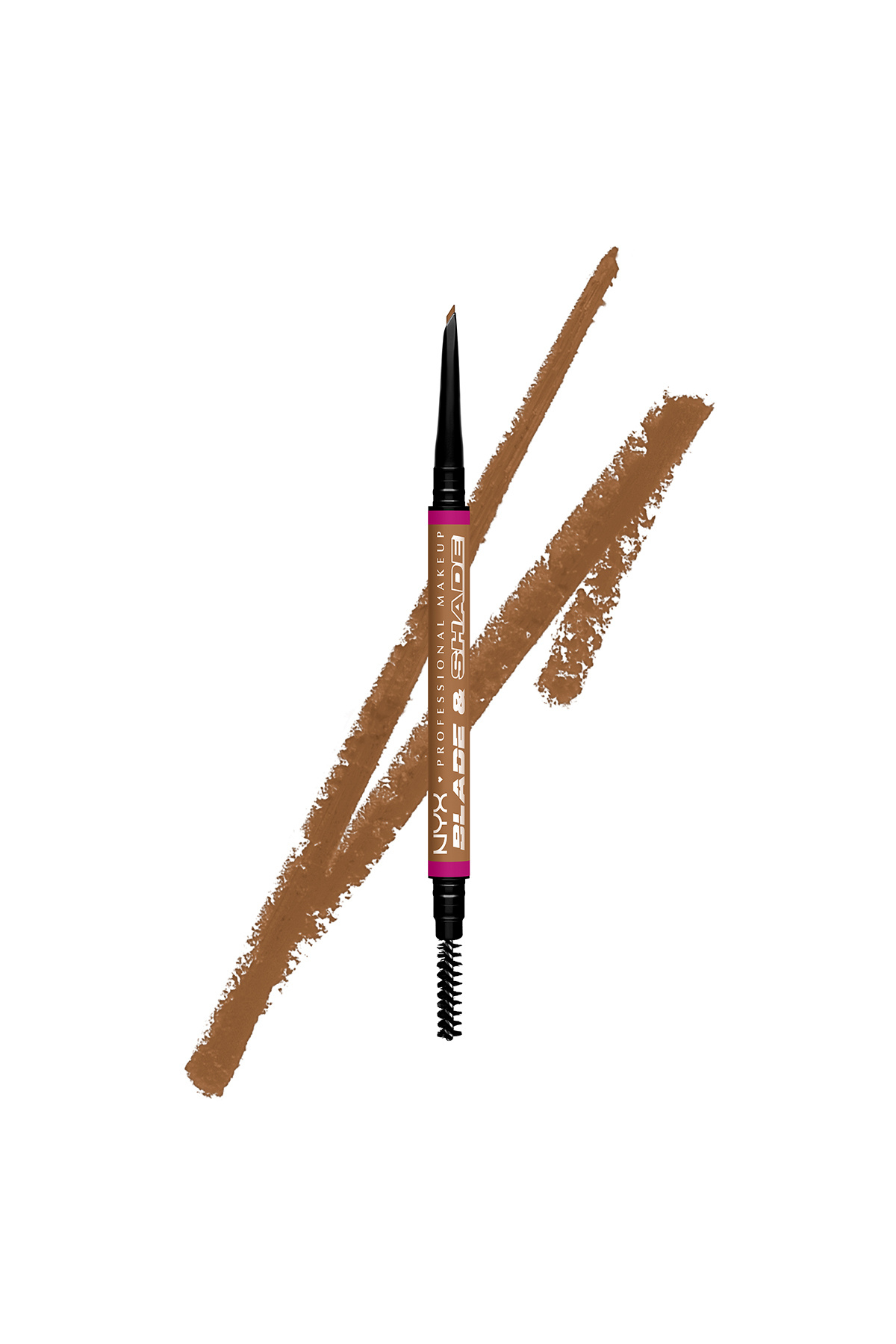 NYX Professional Makeup-Blade & Shade, Dual Edged Brow Pencil, Up to 16HR wear, Ash Blonde 3