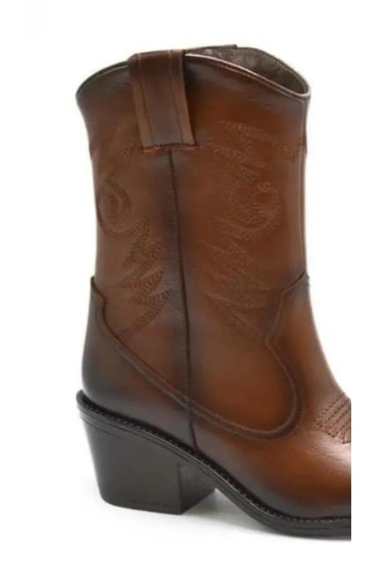 Venüs-2454104 K Genuine Leather Women's Vegas Long Boots 8