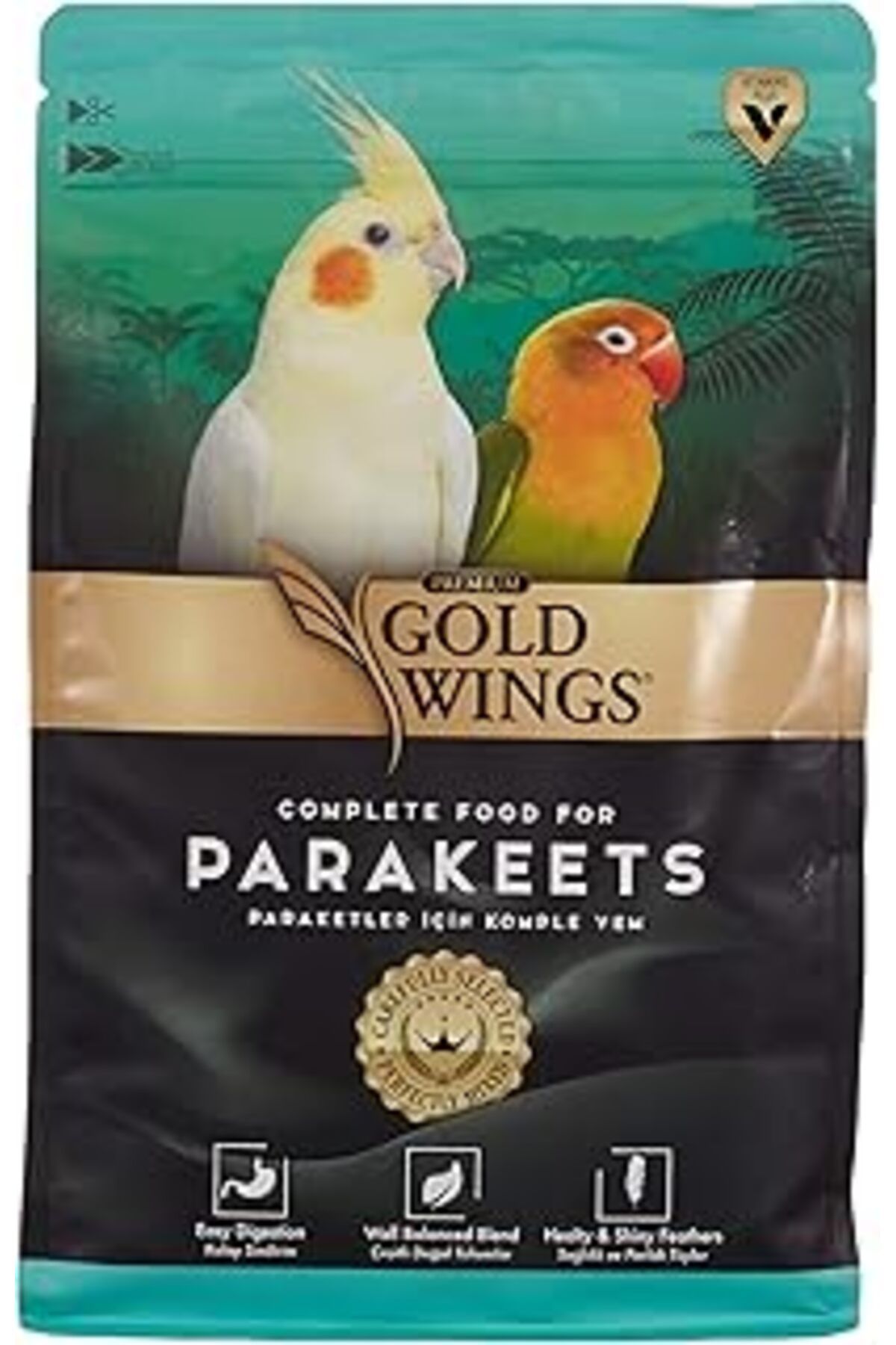 ZUHUDİ Wings Paraket Yemi, 1 Kg