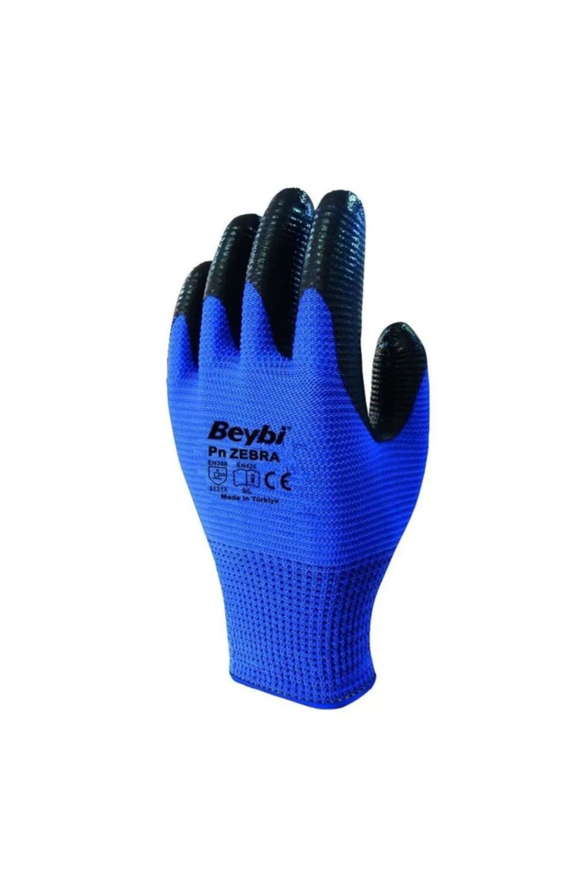 Beybi BEYBİ Zebra Nitril İş Eldiveni 12 Çift 10" Beden