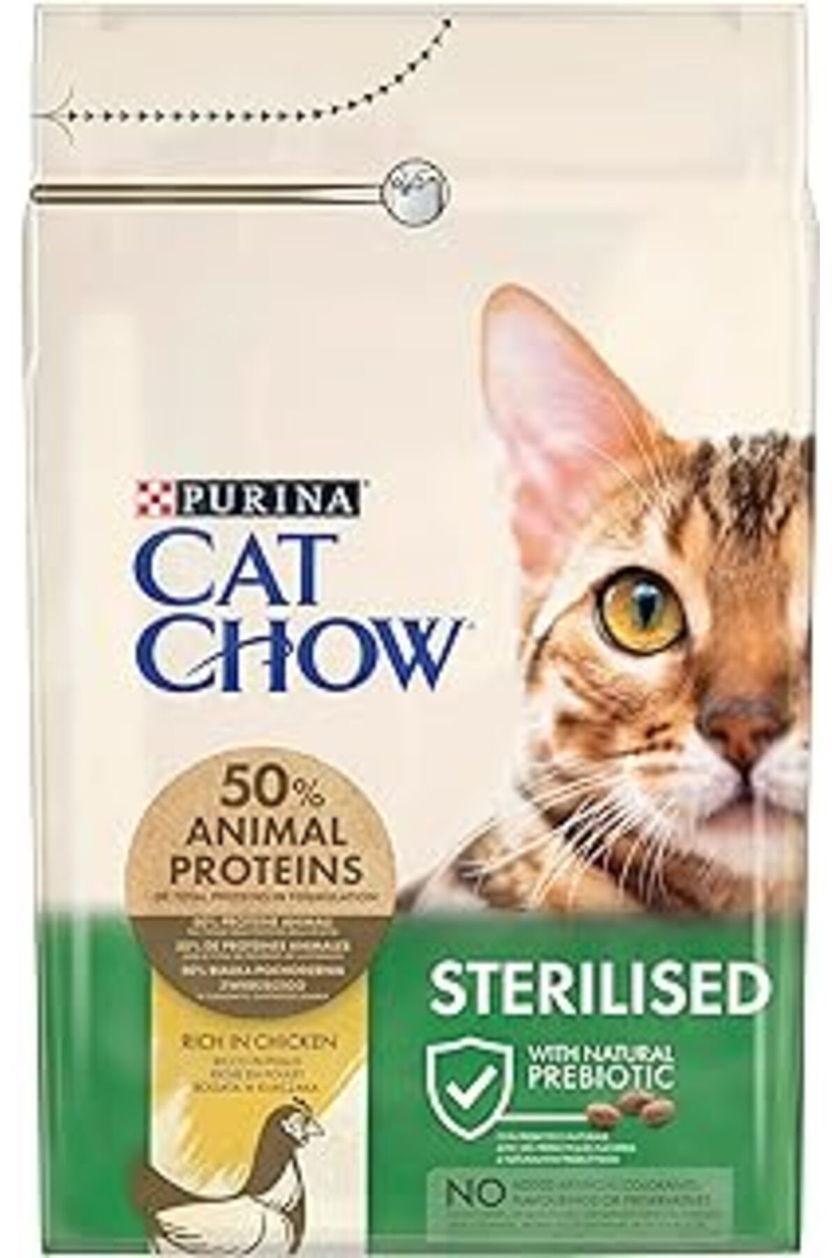 ZUHUDİ Purina Cat Chow Sterilised Kuru Kedi Sı, Tavuklu, Kısırlaştırılmış, Yetişkin, 3 Kg