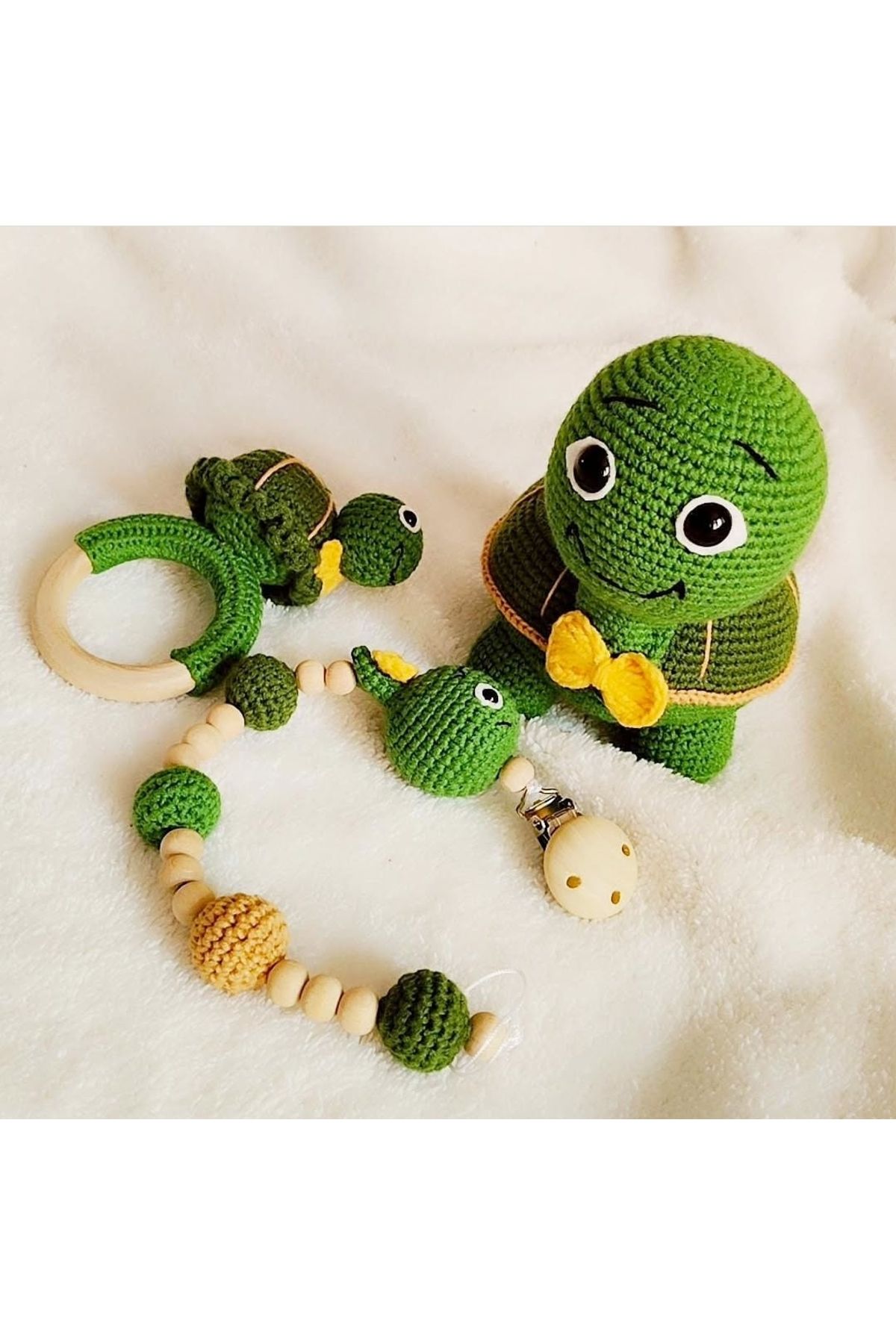 Damla Amigurumi Tospik 3lü set