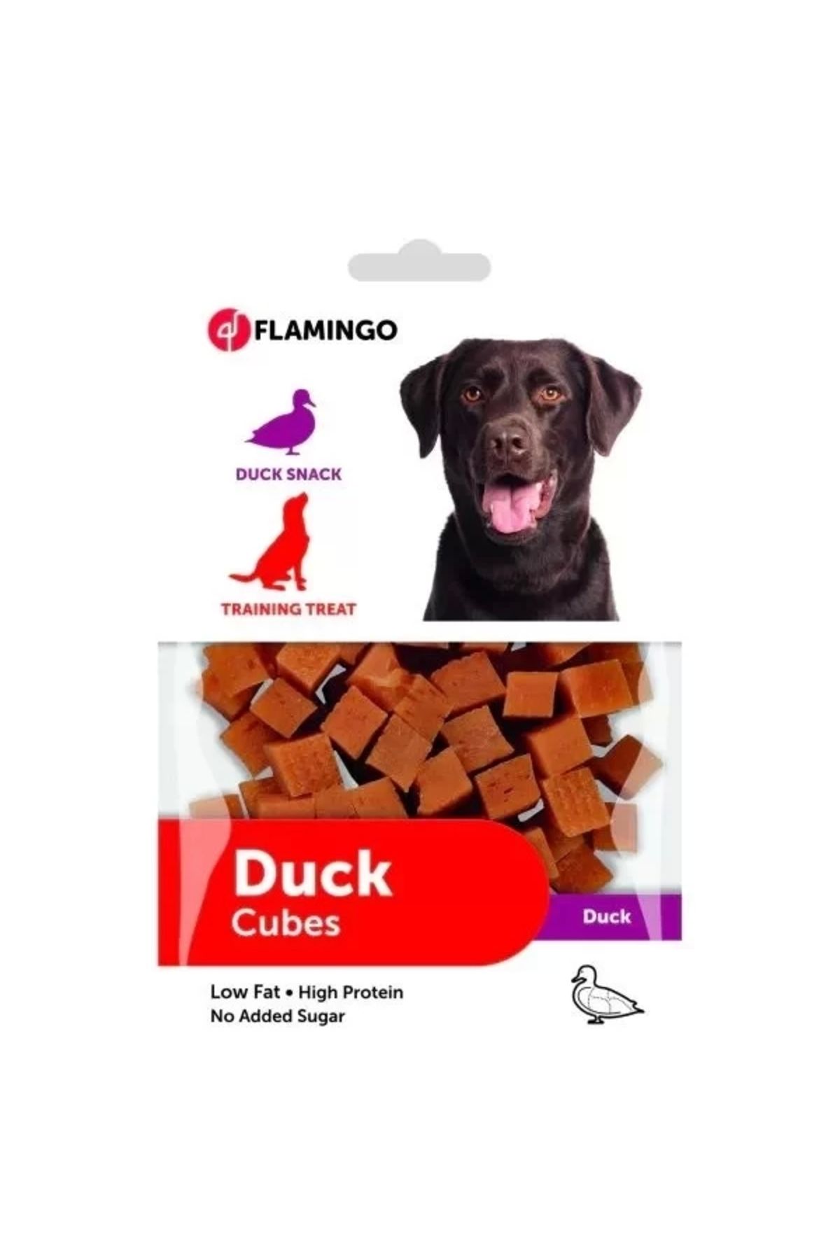 Flamingo Ördekli Küp Köpek Ödül Maması 85 gr