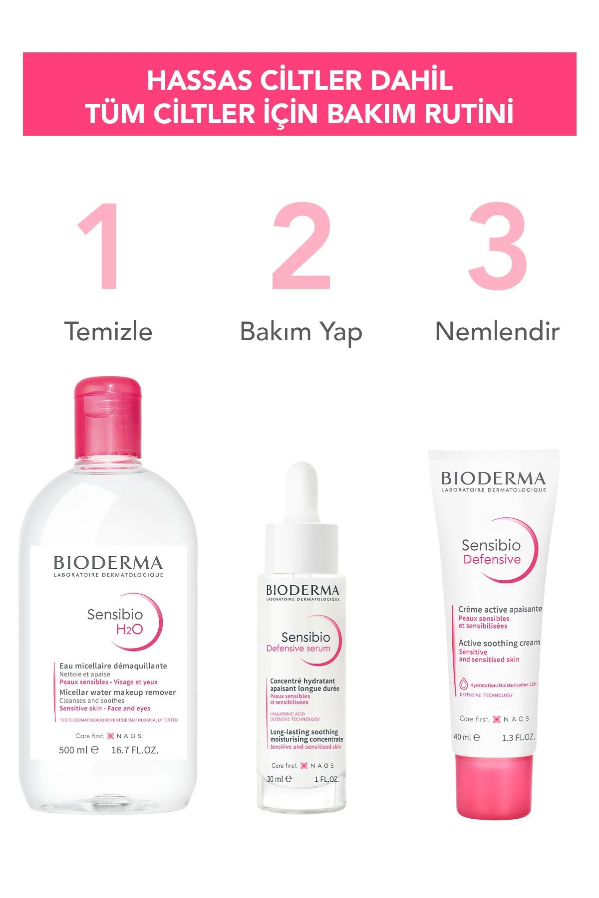 Bioderma-Sensibio H2O Micellar Make-up Cleansing Water Sensitive and Normal Skin 850 ml 13