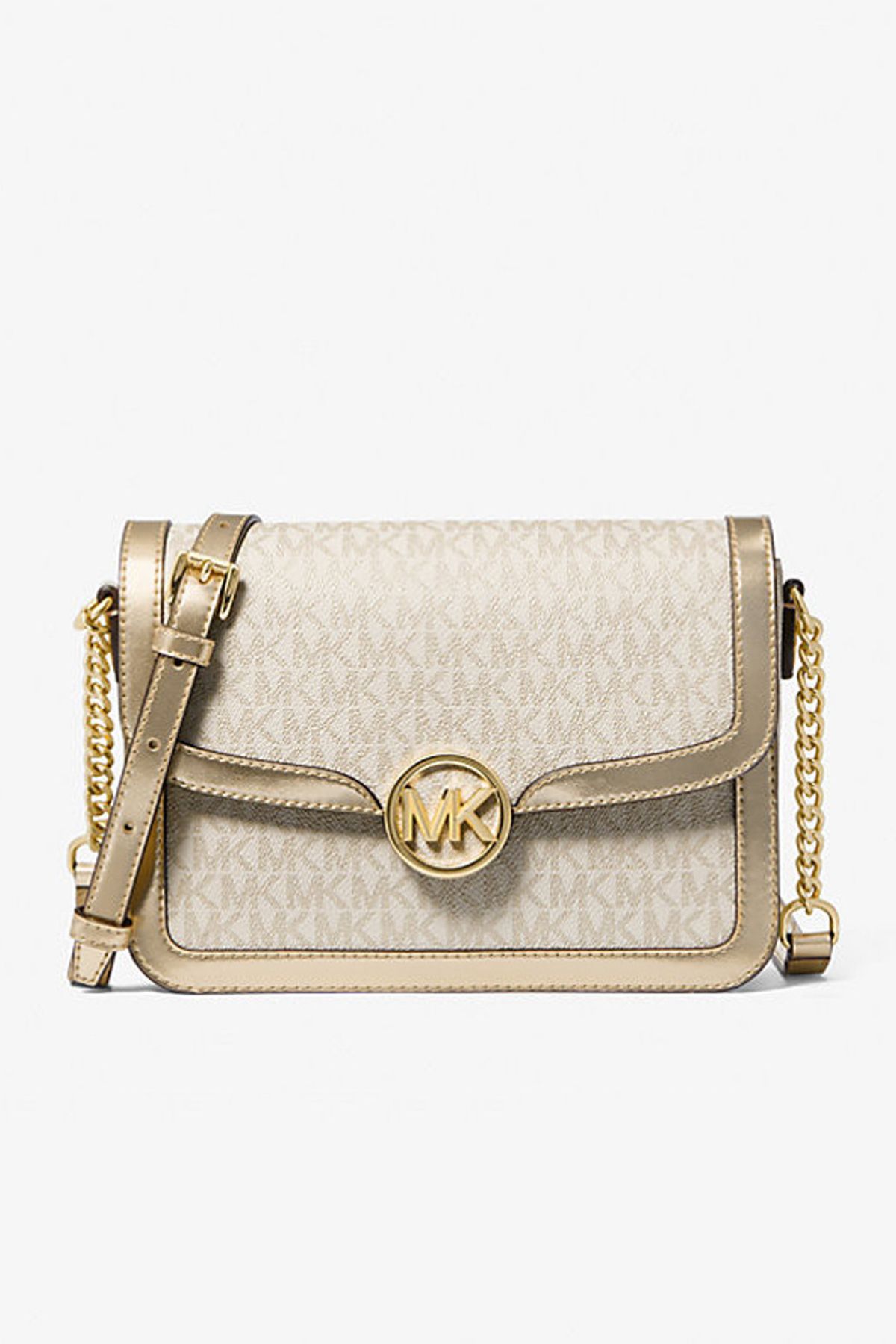 Michael Kors Leida Md Flap Chn Msgr Buty Damskie Kobieta - Single Dimension