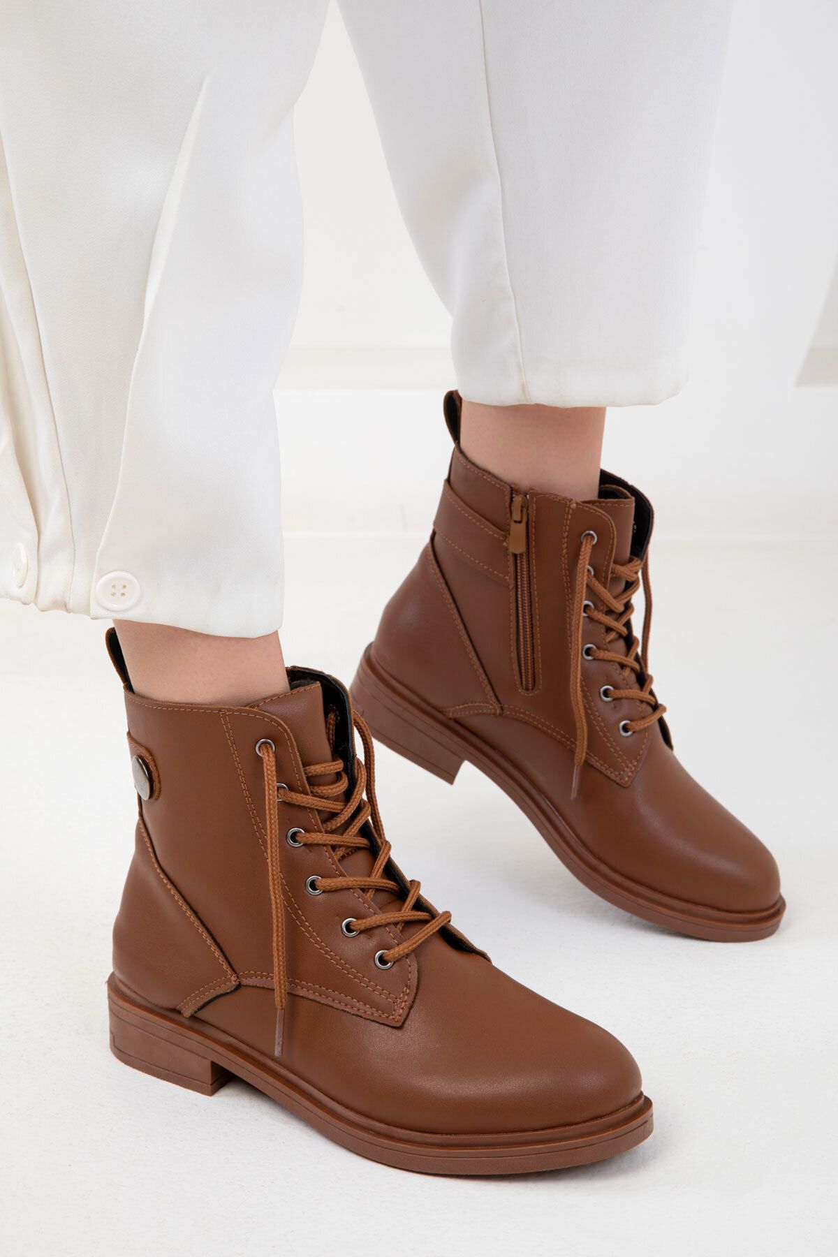 SOHO-Tan γυναικείες μπότες - 19552 Model Bootie 5
