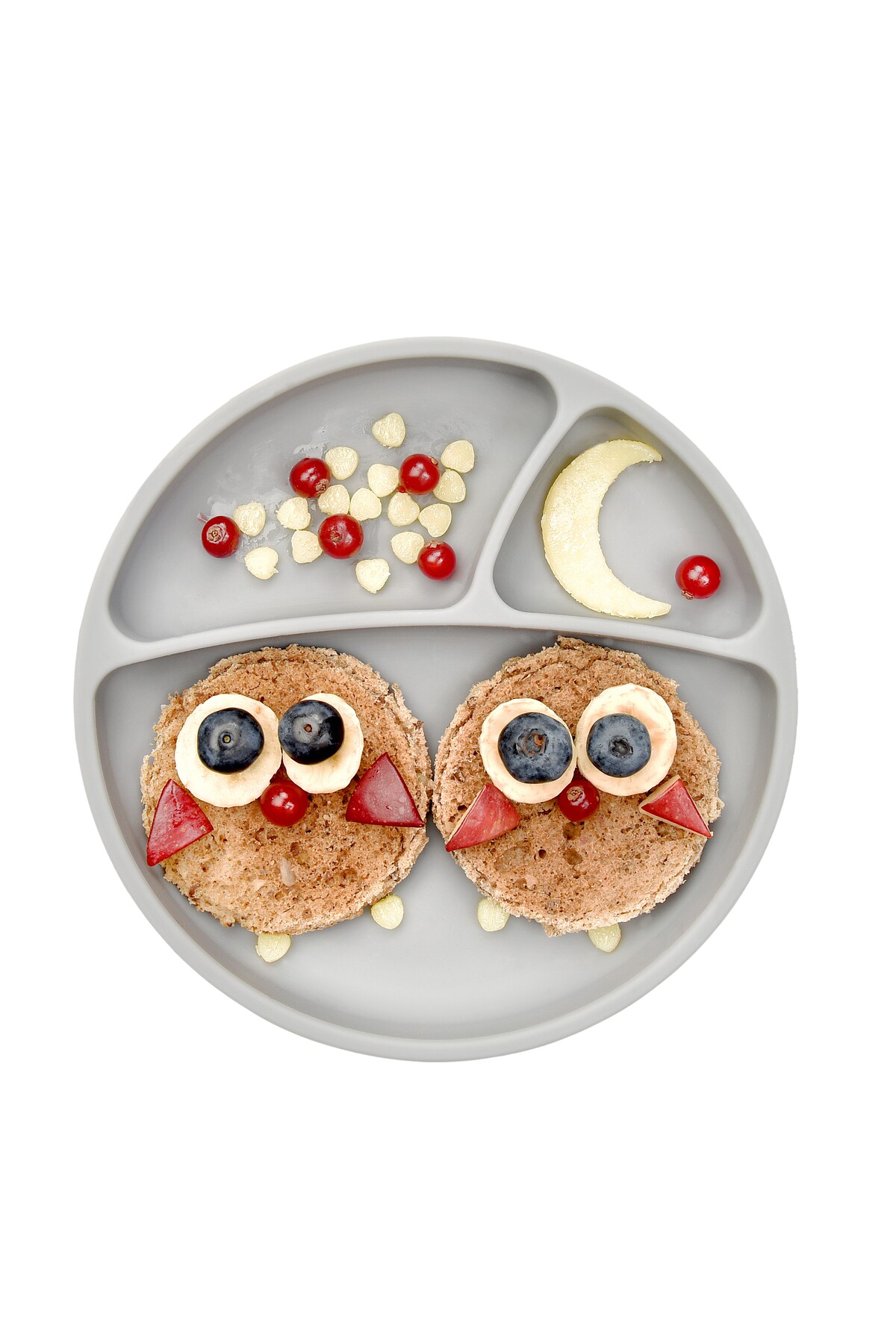 OiOi Silikon Beslenme Seti 5'li - Powder Grey fotoğrafı 6 (önizleme)