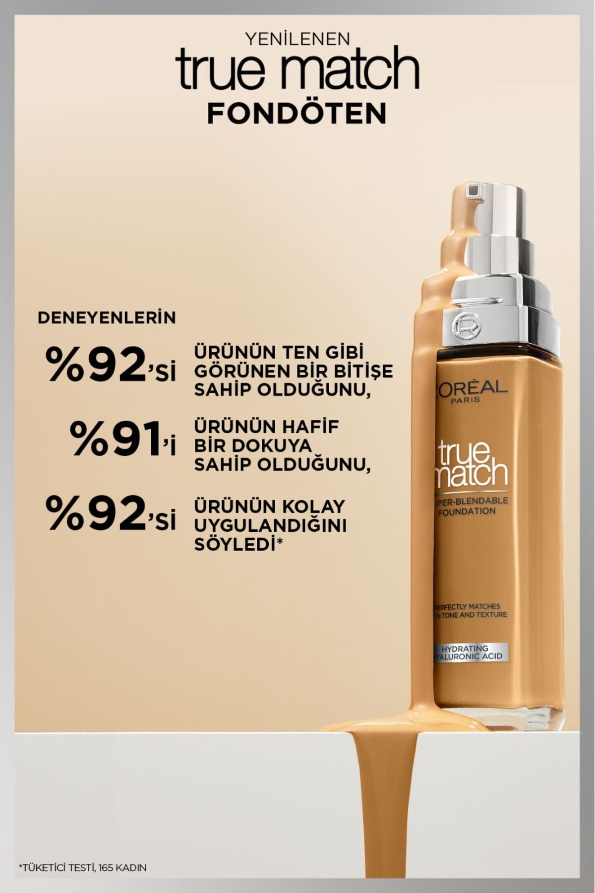 L'Oreal Paris کرم پودر مراقبتی True Match رنگ عسلی شماره 6N