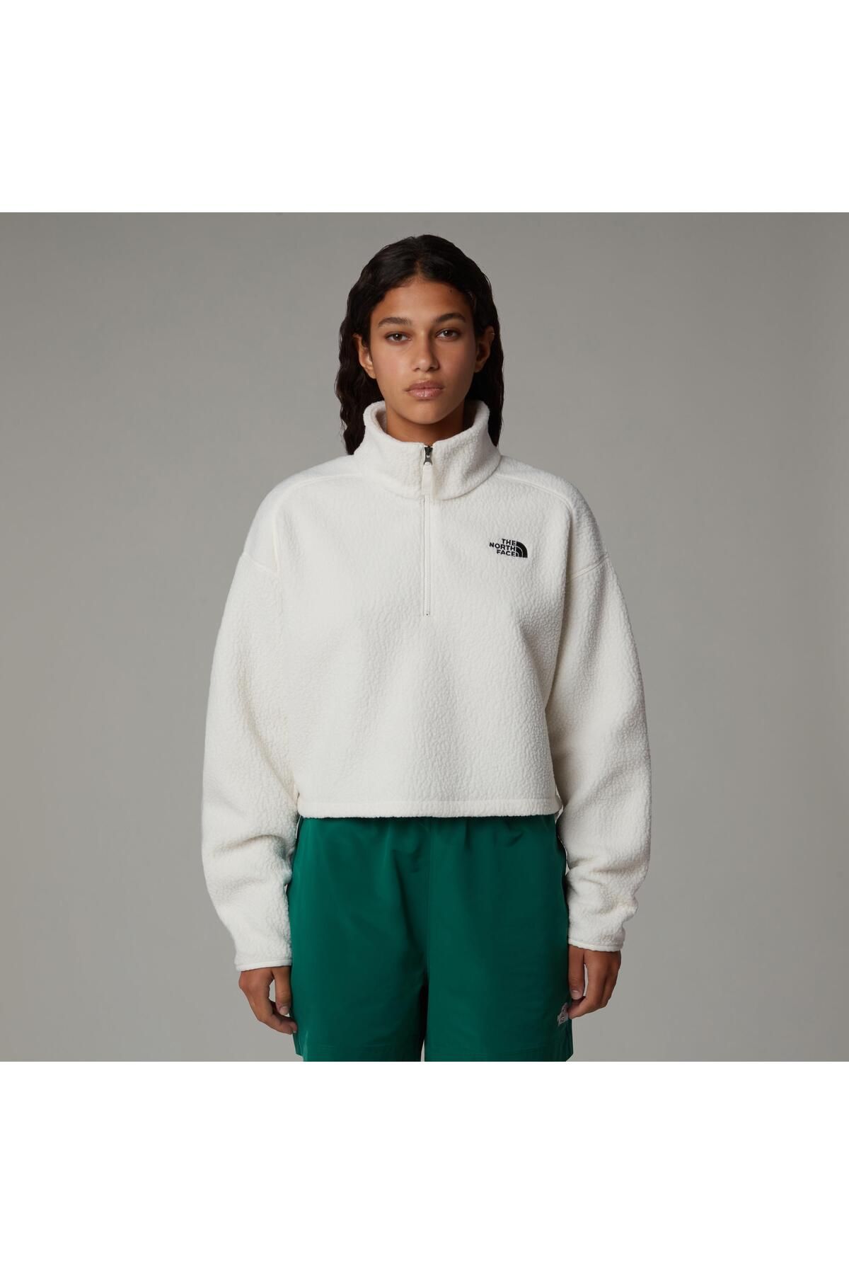 THE NORTH FACE W Crop High Pile Fleece Kadın Polar