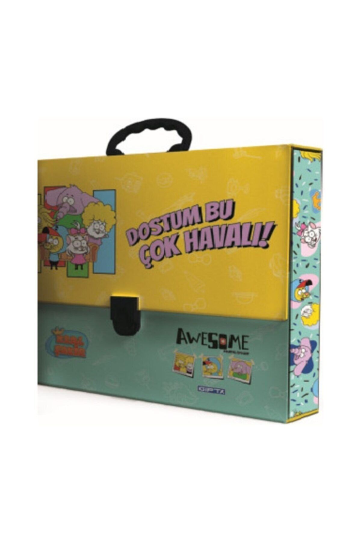 Gıpta Kral Şakir Saplı Çanta 25 X 35 X 7 Cm