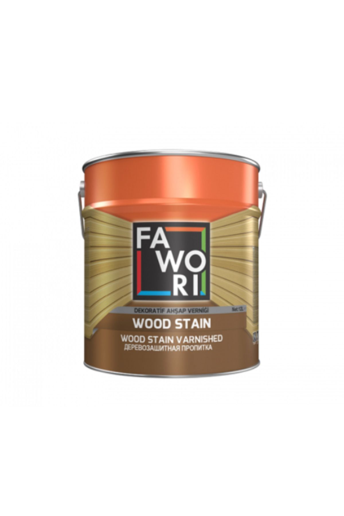 Fawori FAWORİ WOOD STAİN VERNİK ŞEFFAF