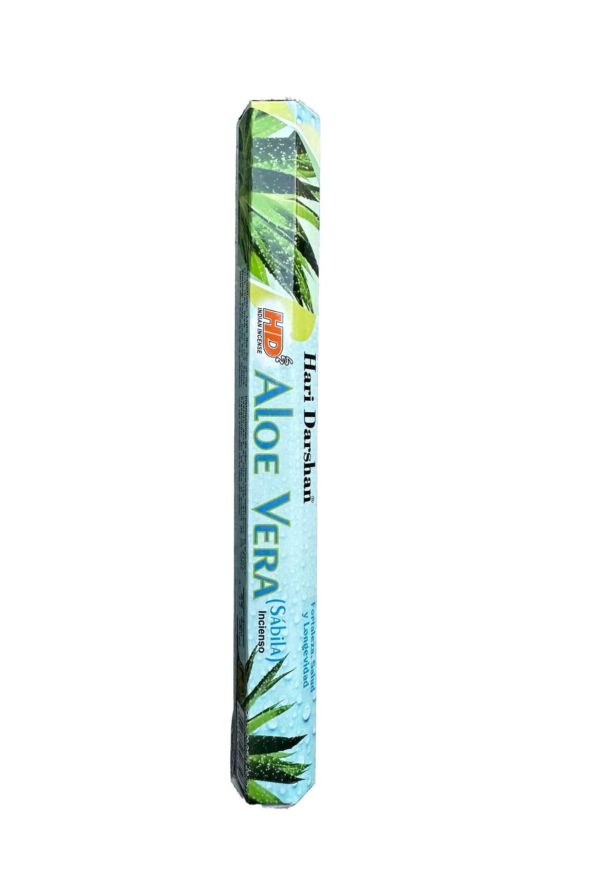 HARİ DARSHAN Hari Darshan Aloe Vera Çubuk Tütsü - Oda Ortam Kukusu - 20 Adetlik 1 Paket