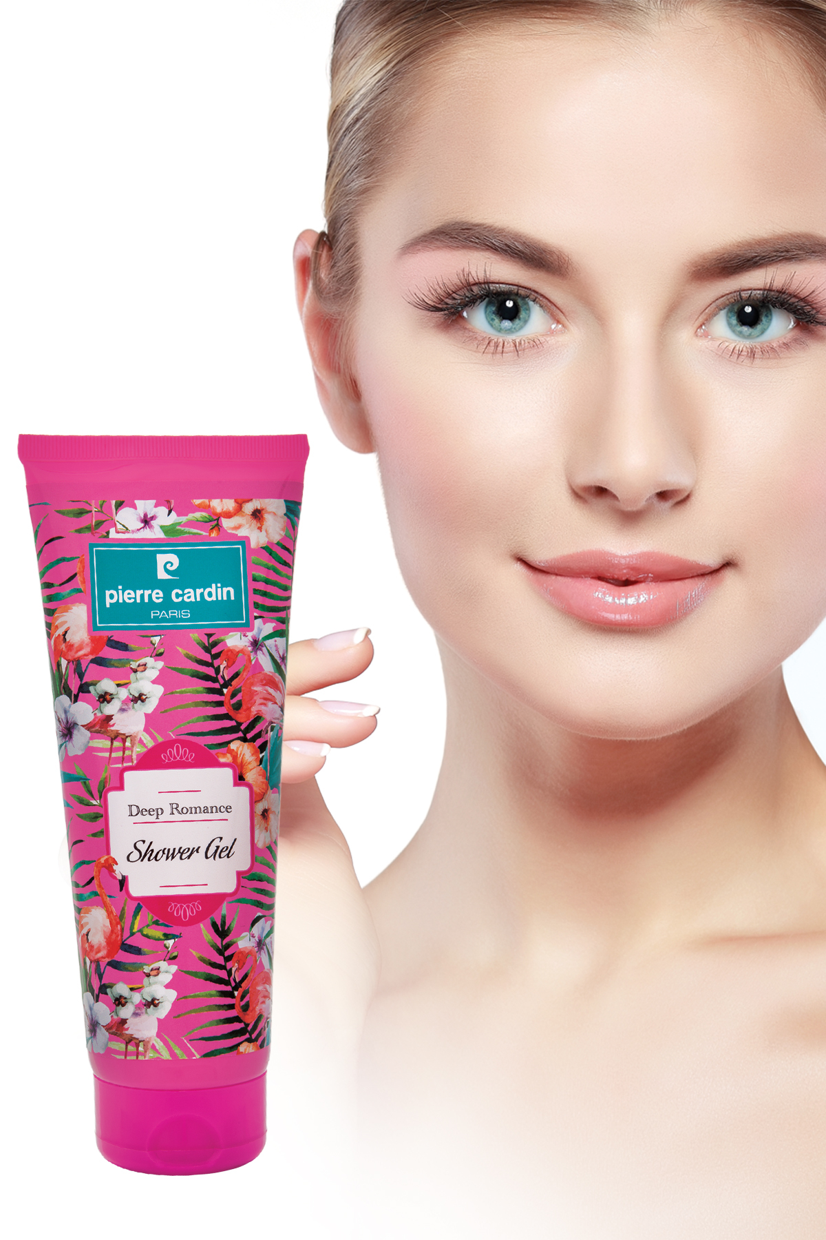 ژل دوش احیاکننده، معطر و رمانتیک، حاوی ویتامین E، با pH متعادل - 250 میلی‌لیتر پیر کاردین ژل دوش / شاور ژل Pierre Cardin