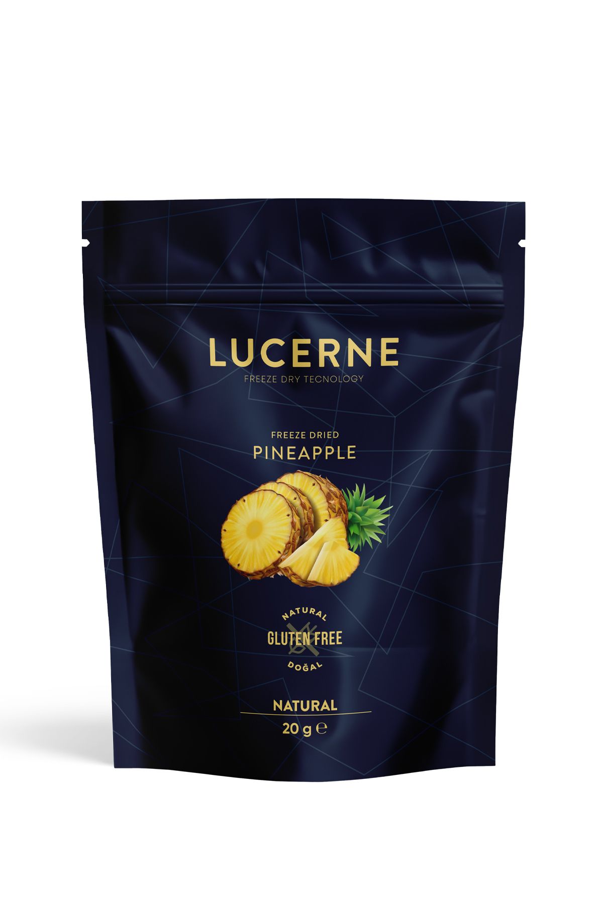 LUCERNE Dondurularak Kurutulmuş Ananas 20 Gr