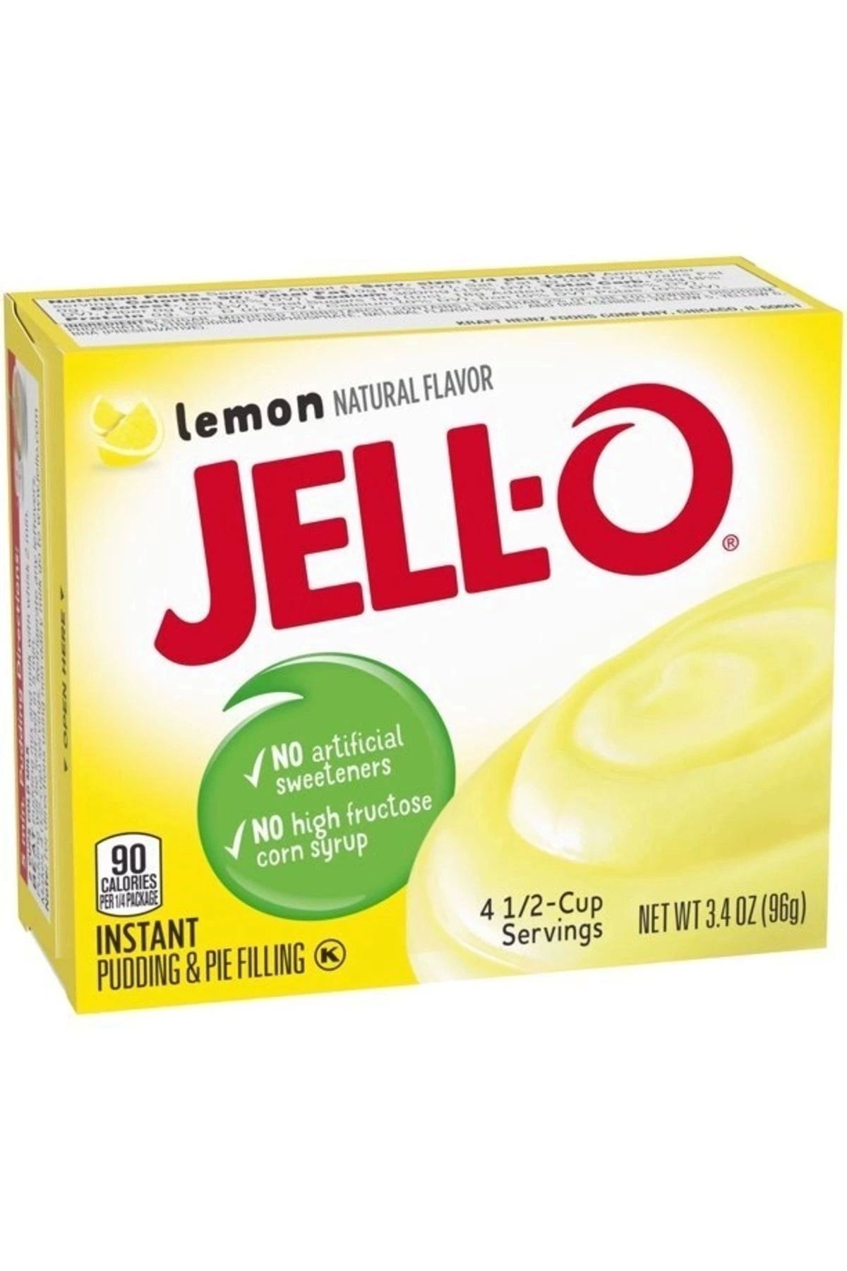 jell-o Lemon Puding 96 gr