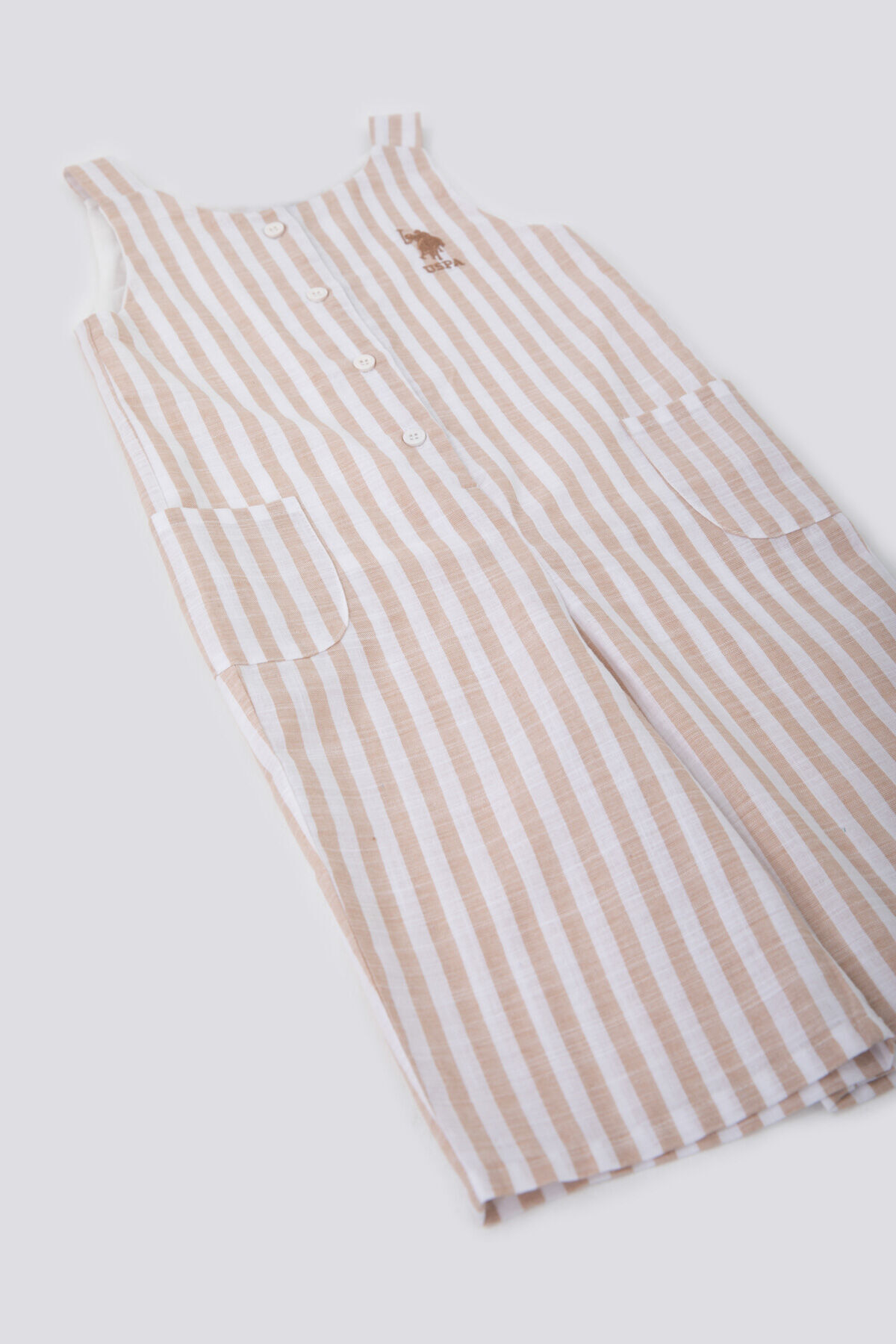 U.S. Polo Assn. Erkek Bebek Krem 2li Bebek Takım fotoğrafı 2 (önizleme)