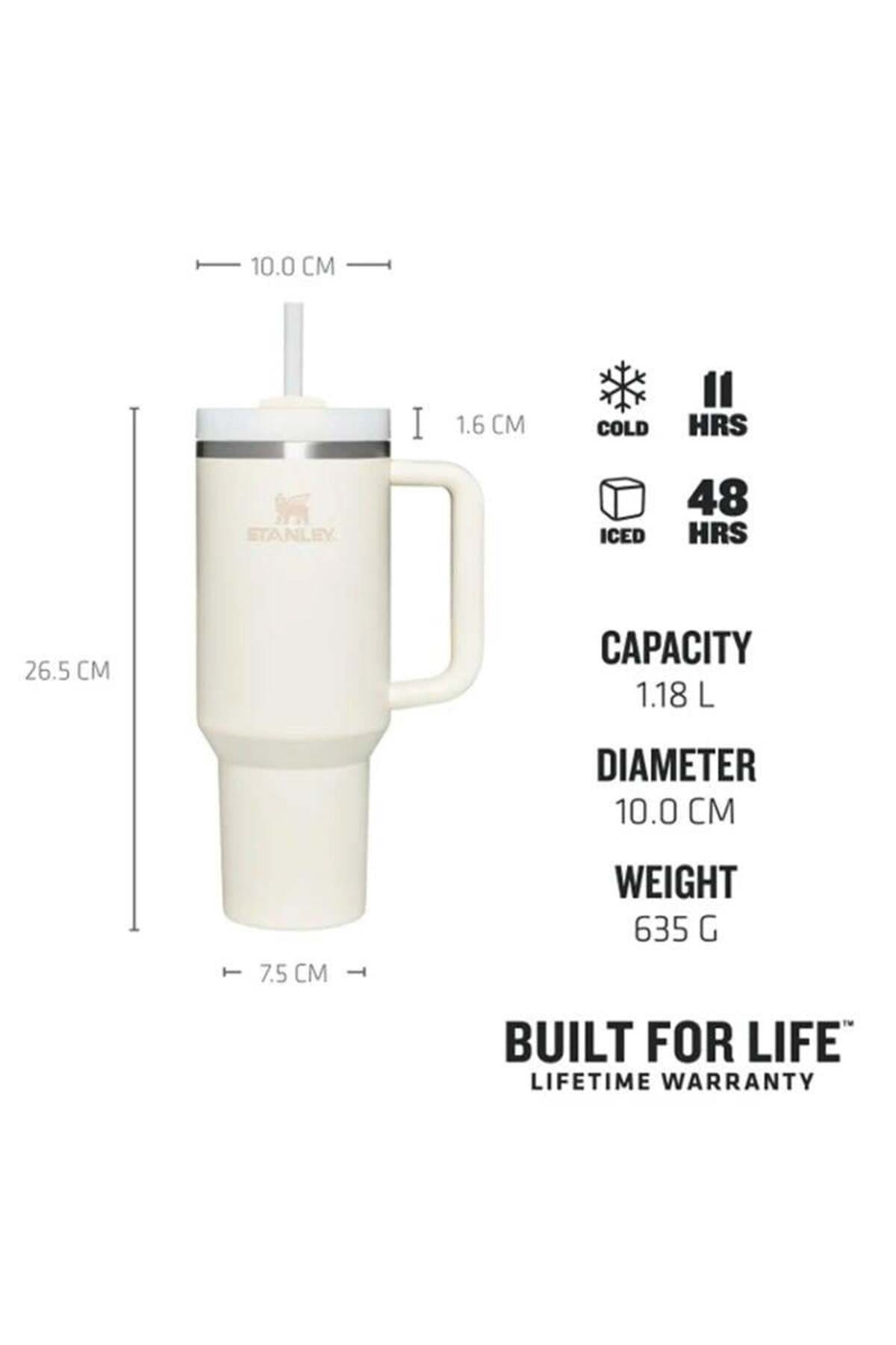 Stanley-كوب ترمس Quencher مع ماصة 1.18 لتر - 10-10824-453 4
