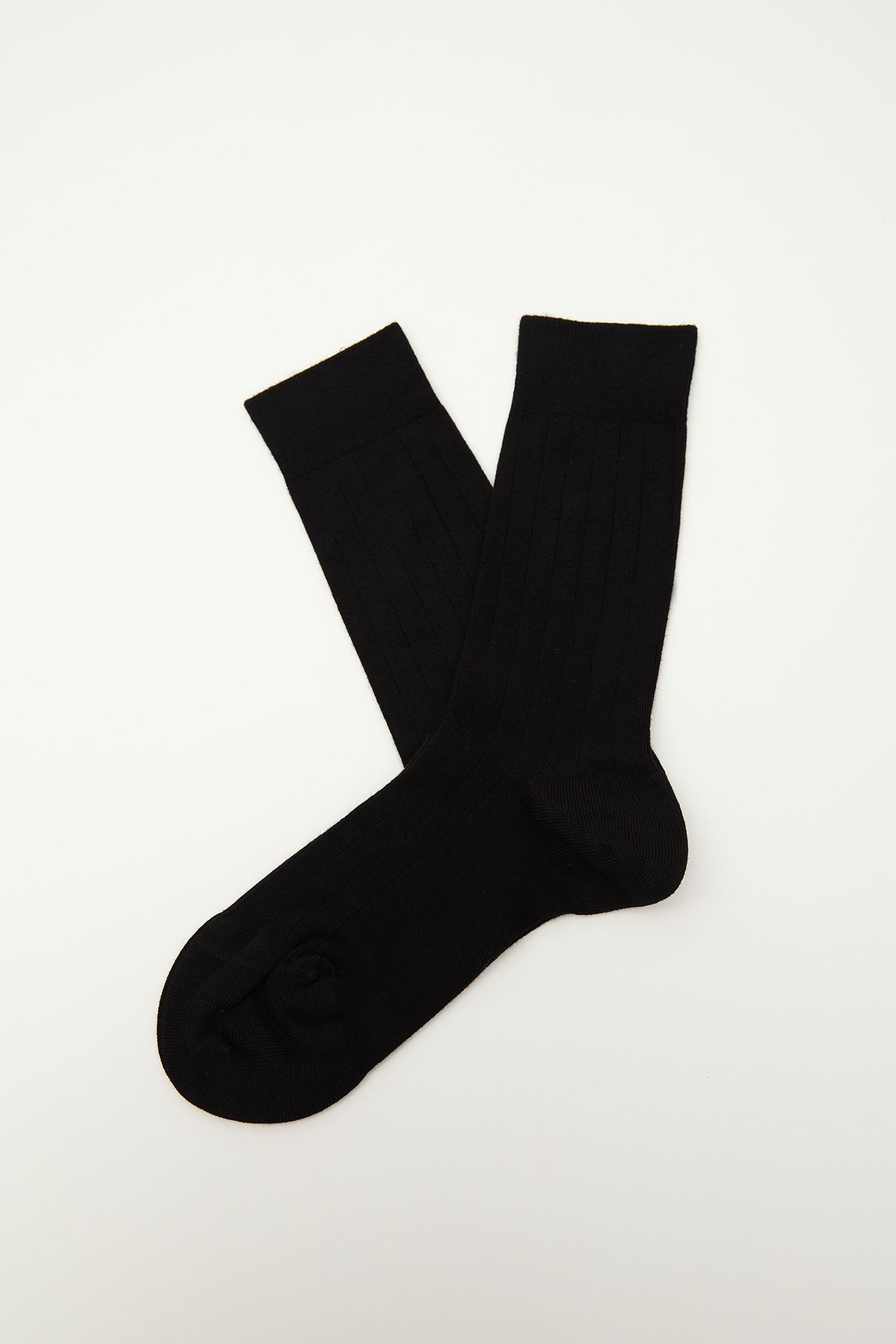 Manuka-Black Classic Fitilli Sock 1