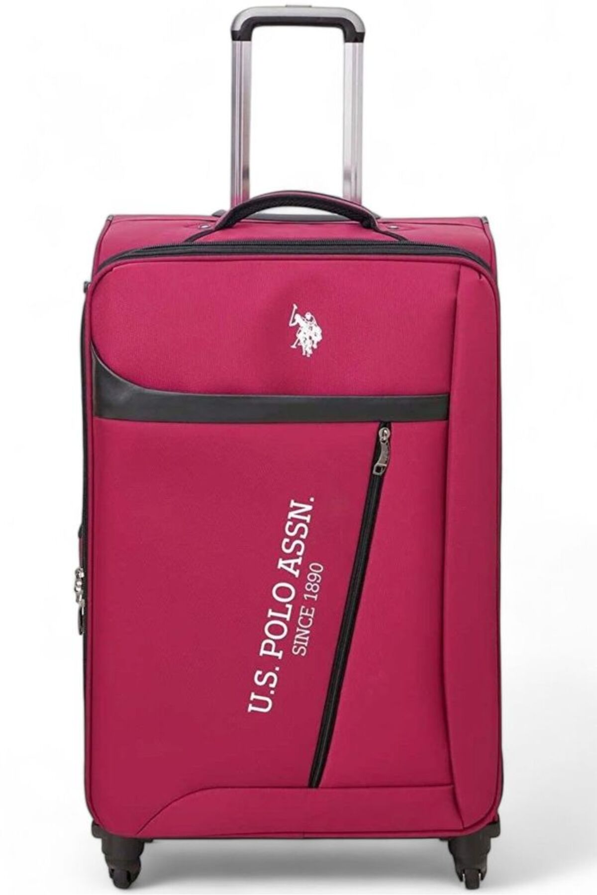 یو اس پولو چمدان بزرگ زرشکی یونیسکس PLVLZ22818A-B