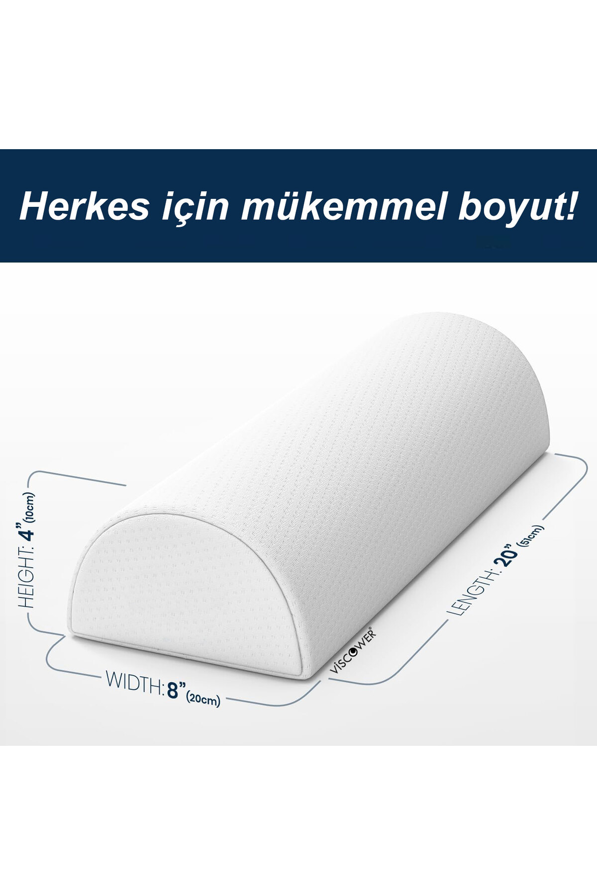 VİSCOWER Viscower Ortopedik Bacak Arası ve Hamile Yastığı fotoğrafı 2 (önizleme)