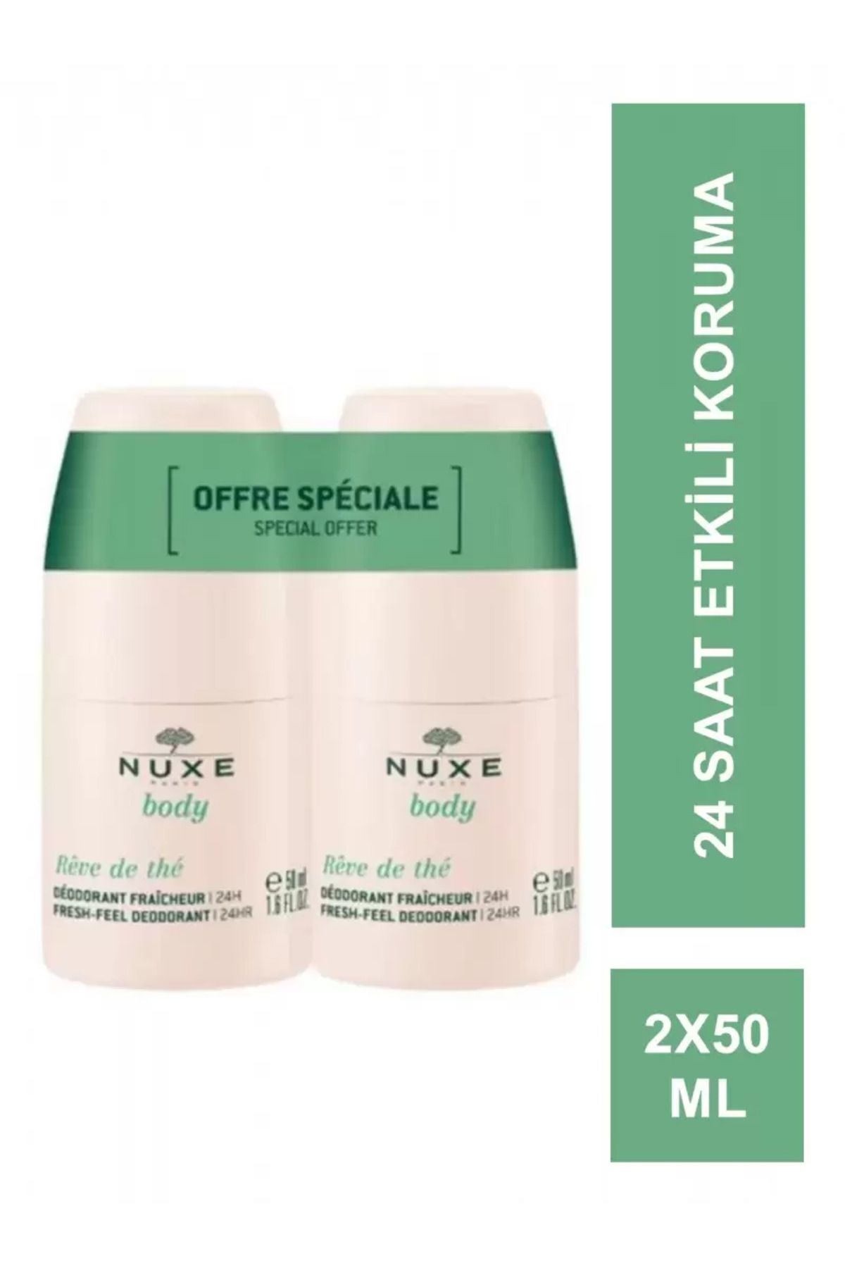 Nuxe Reve De The Body Fresh Feel Deodorant 50ml 2 li