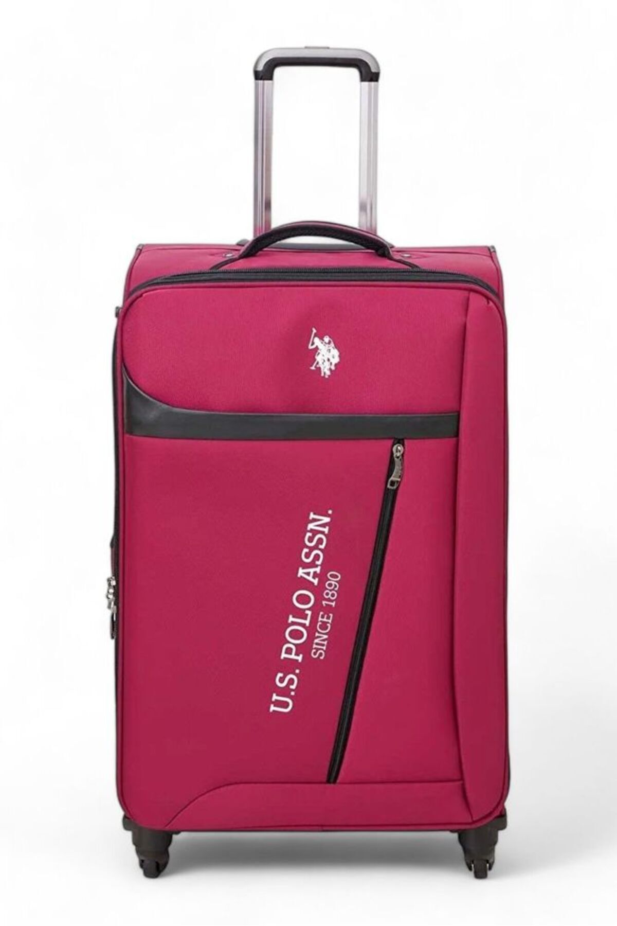 یو اس پولو چمدان سایز متوسط ​​قرمز شرابی یونیسکس مدل PLVLZ22818B-O