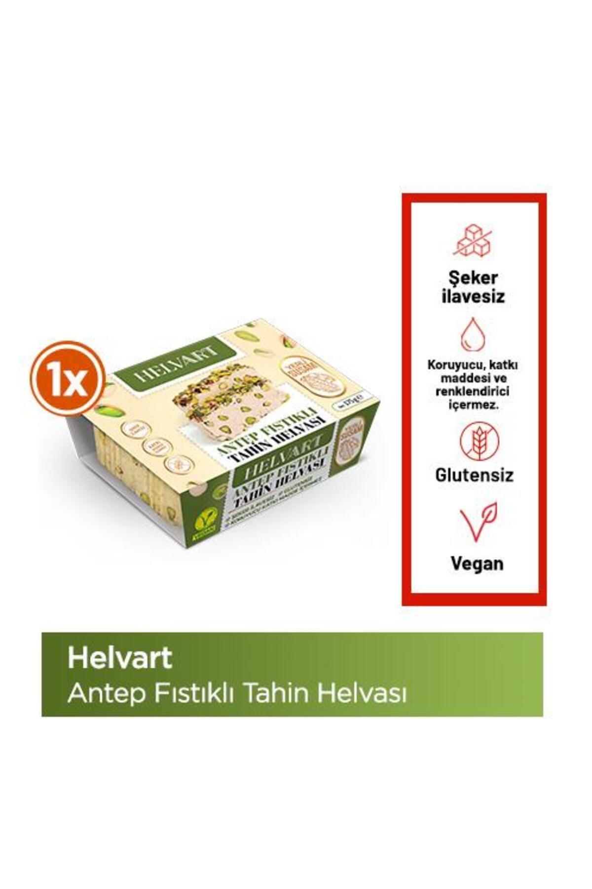 Pol's Helvart Helvart Yerli Susam Antep Fıstıklı Tahin Helvası 175 g