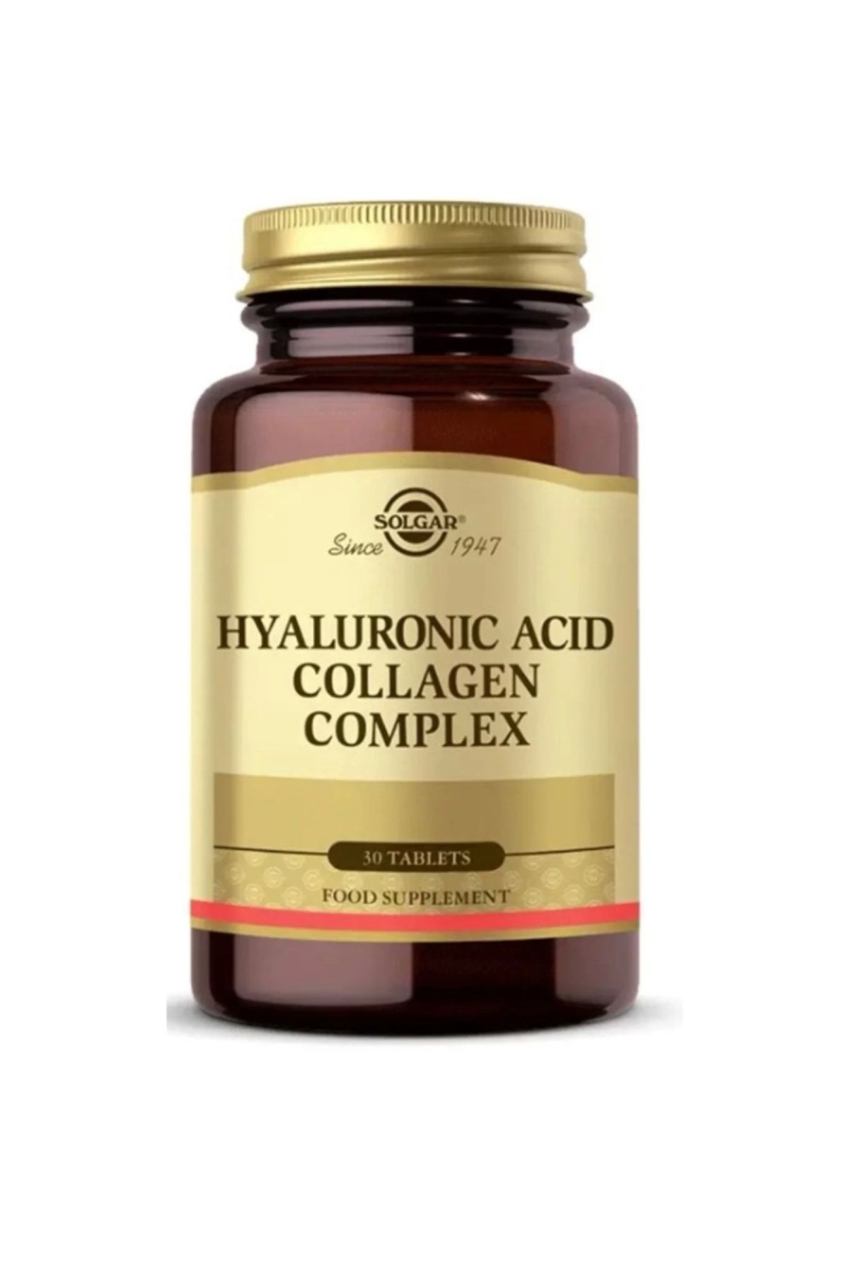 Solgar Hyaluronic Acid Collagen Complex 120 Mg 30 Tablet