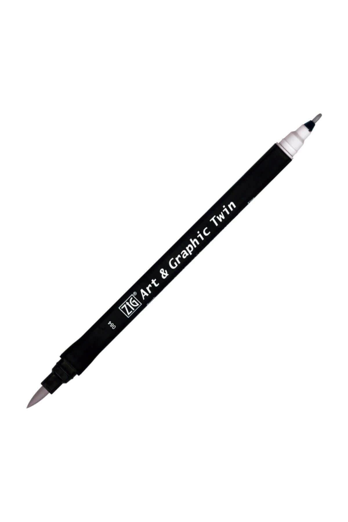 Zig-84 Cool Gray Twin Marker Drawing Pen - Simple and Stylish 1