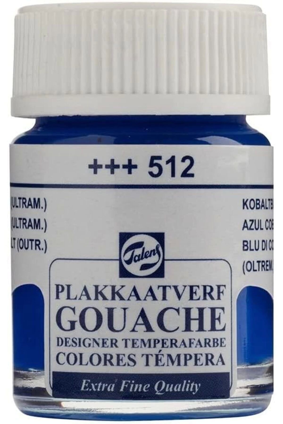 Talens Gouache Jar 16ml Guaj Boya Cobalt Blue Ultramarine / 512